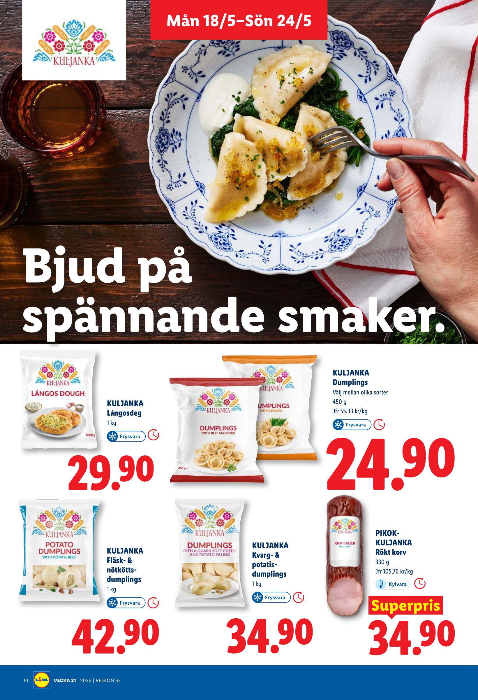 lidl - Lidl reklamblad för nästa vecka från måndag 18/05/2026 till söndag 24/05/2026 - page: 10