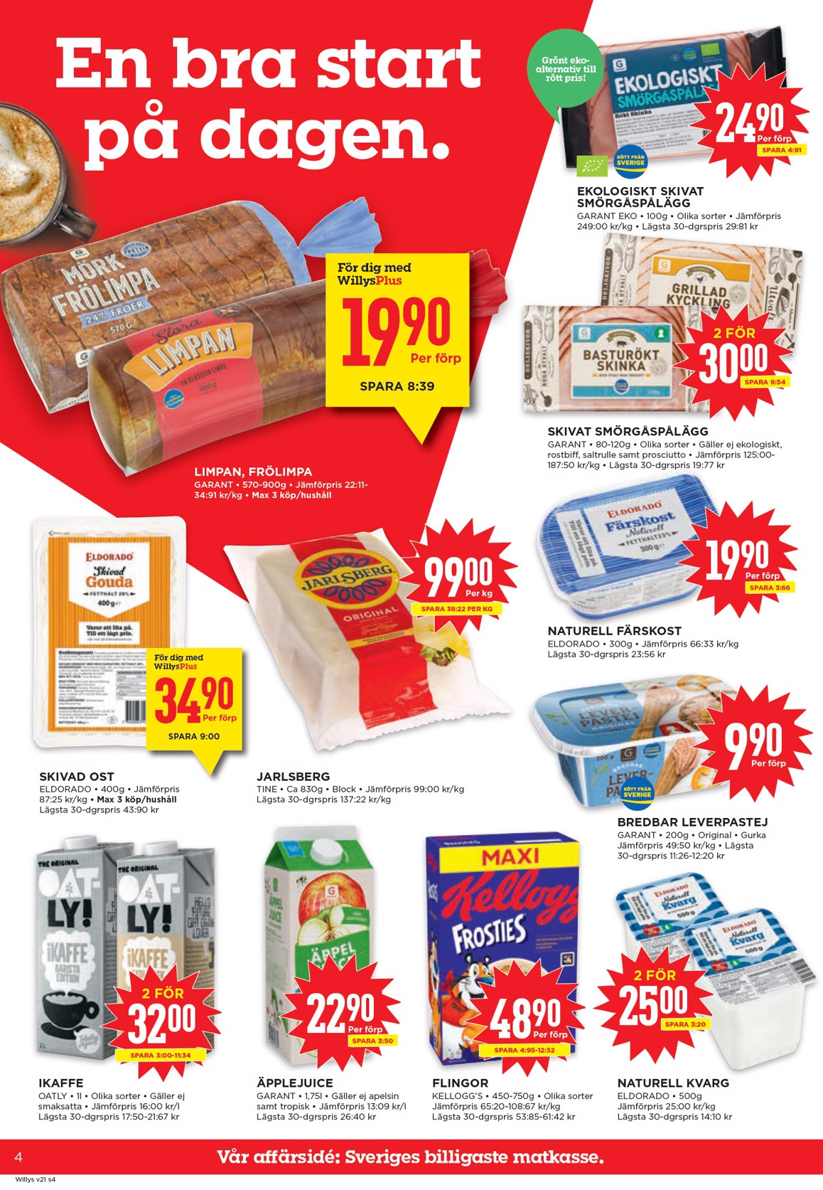 willy-s - Aktuellt Willy's reklamblad från måndag, 18/05/2026 till söndag, 24/05/2026 - page: 4