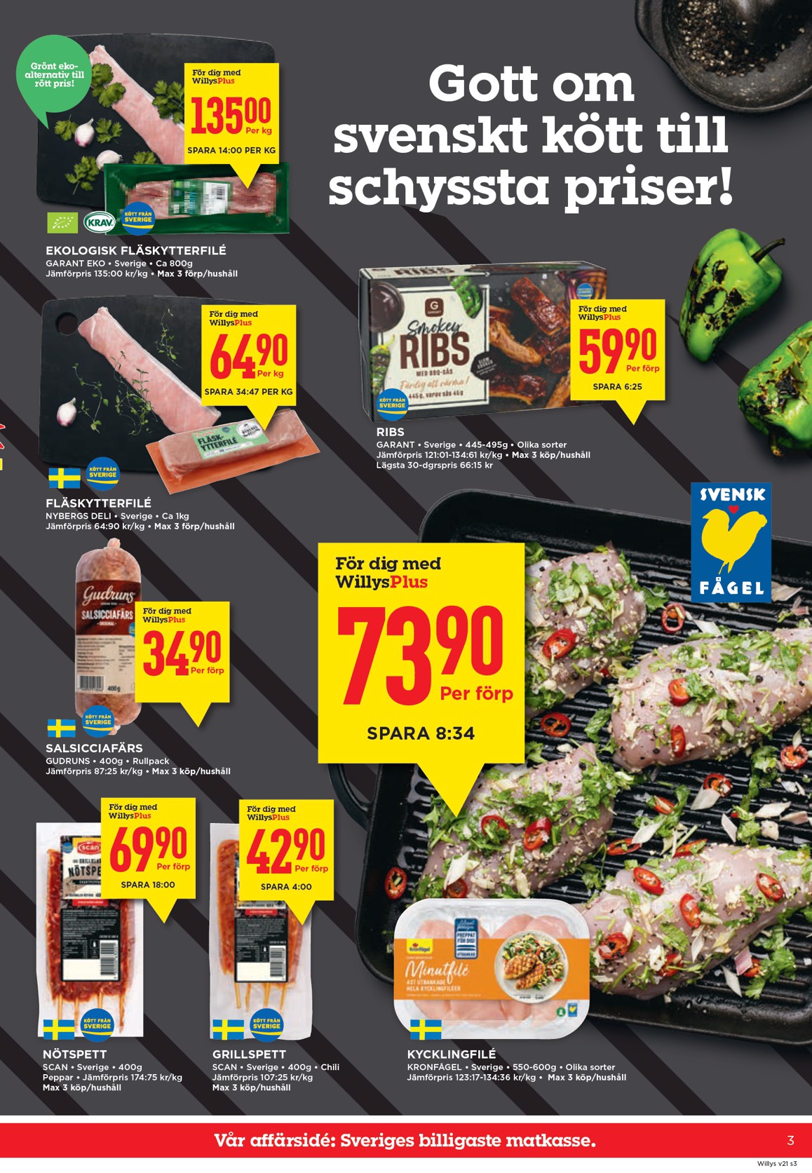 willy-s - Aktuellt Willy's reklamblad från måndag, 18/05/2026 till söndag, 24/05/2026 - page: 3
