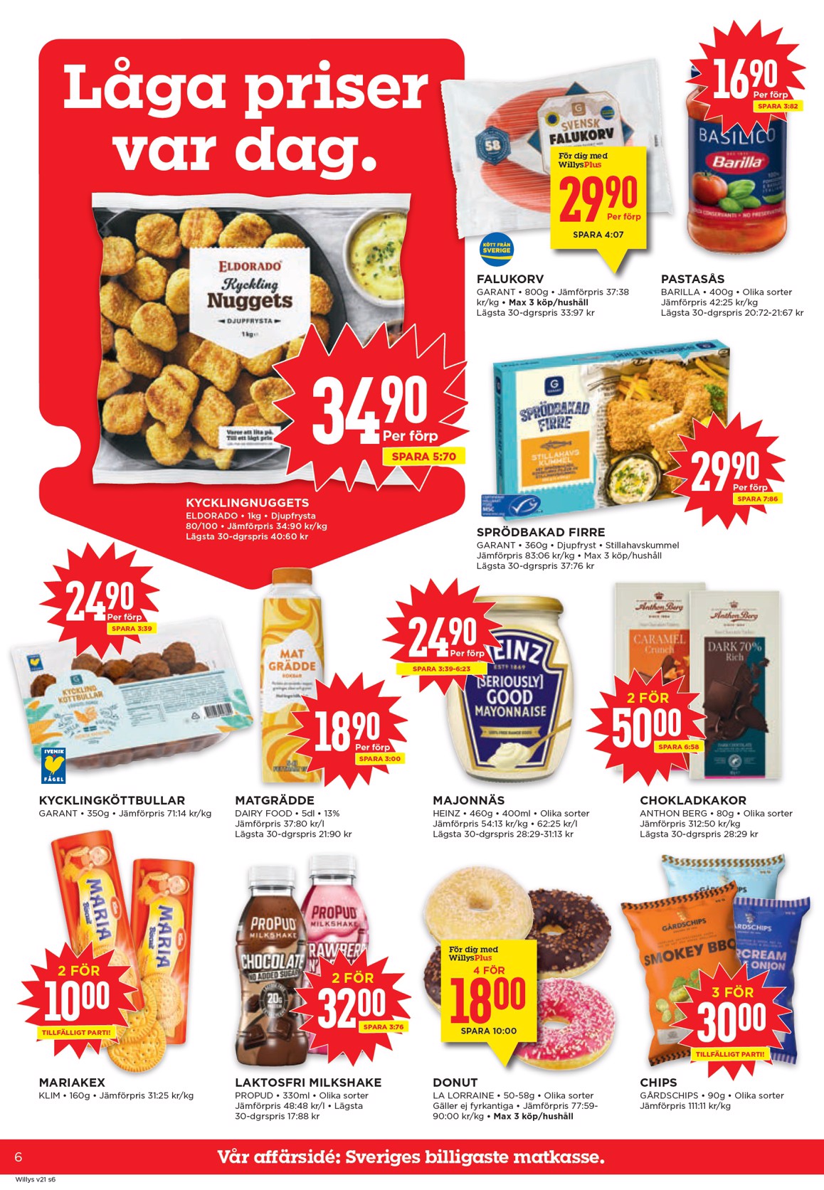 willy-s - Aktuellt Willy's reklamblad från måndag, 18/05/2026 till söndag, 24/05/2026 - page: 6