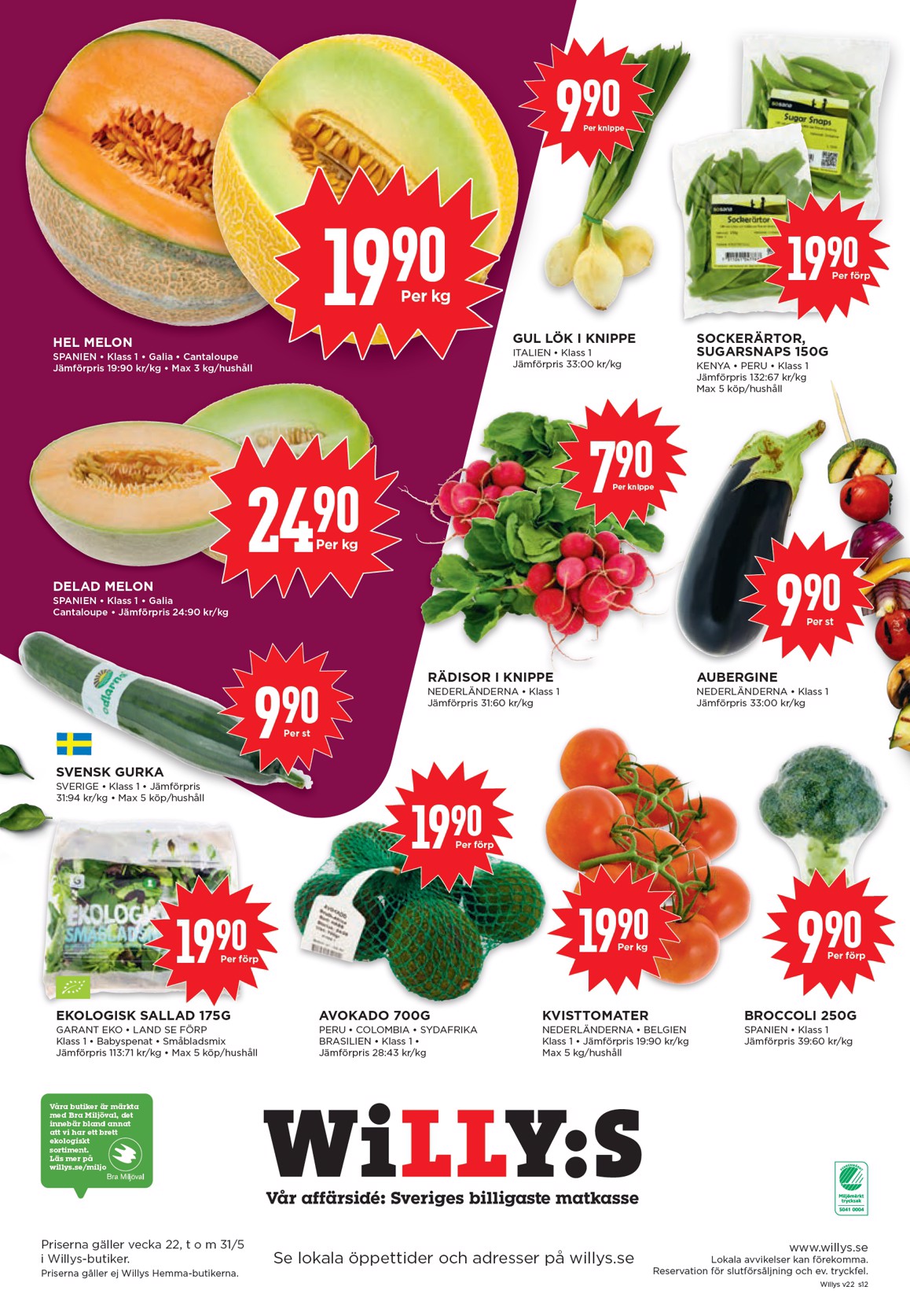 willy-s - Aktuellt Willy's reklamblad från måndag, 25/05/2026 till söndag, 31/05/2026 - page: 12
