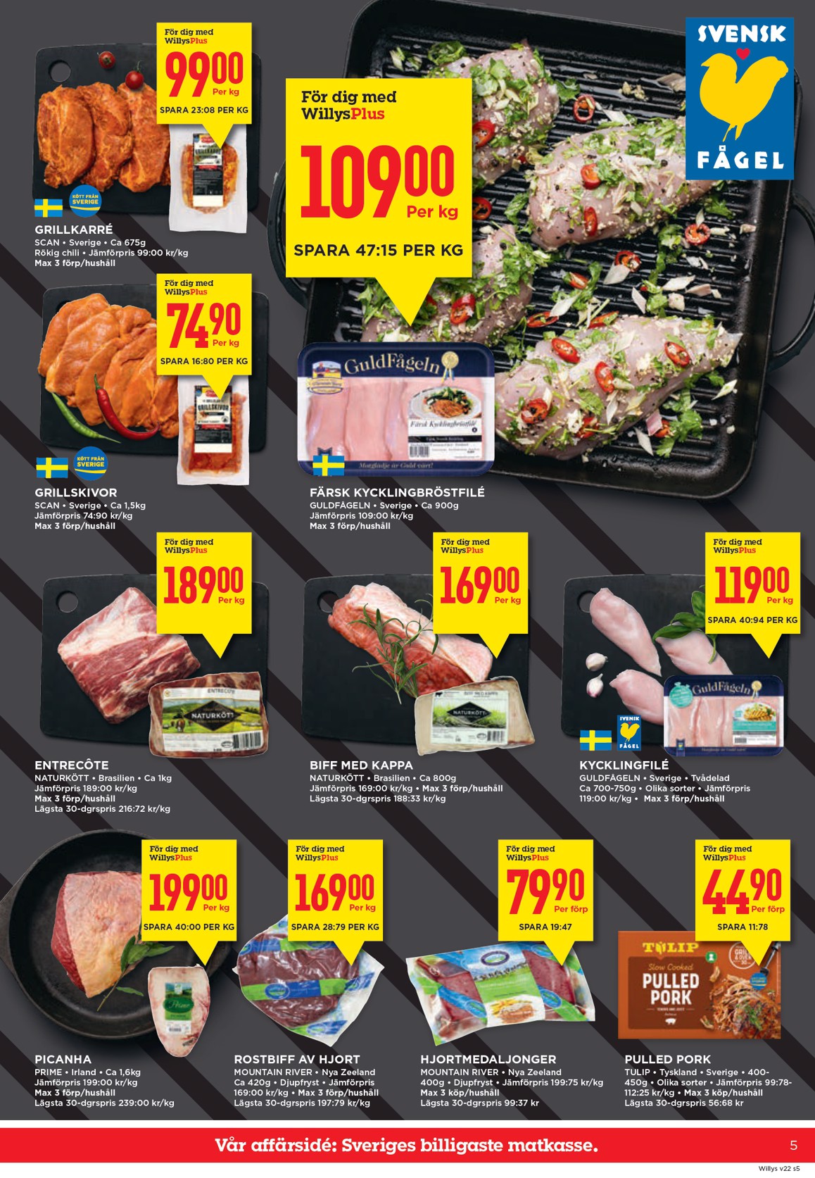 willy-s - Aktuellt Willy's reklamblad från måndag, 25/05/2026 till söndag, 31/05/2026 - page: 5