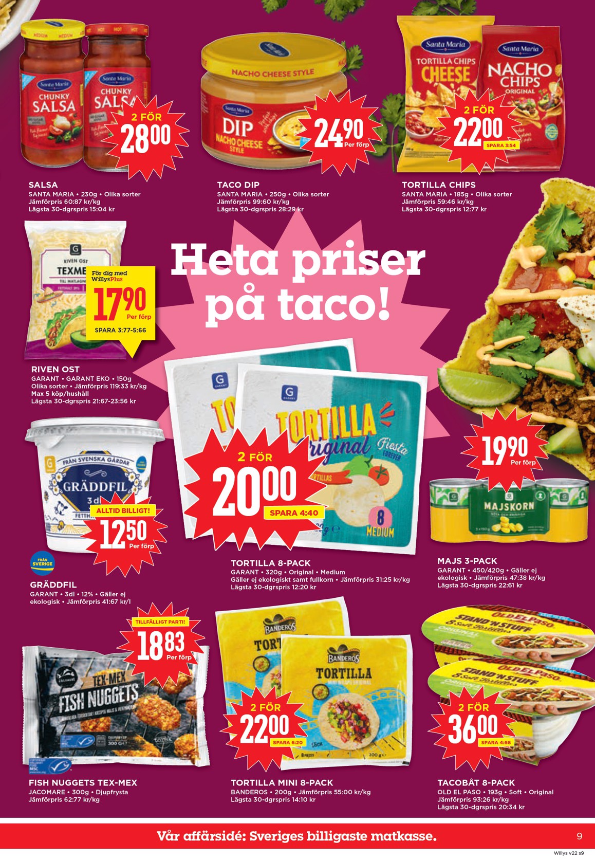 willy-s - Aktuellt Willy's reklamblad från måndag, 25/05/2026 till söndag, 31/05/2026 - page: 9