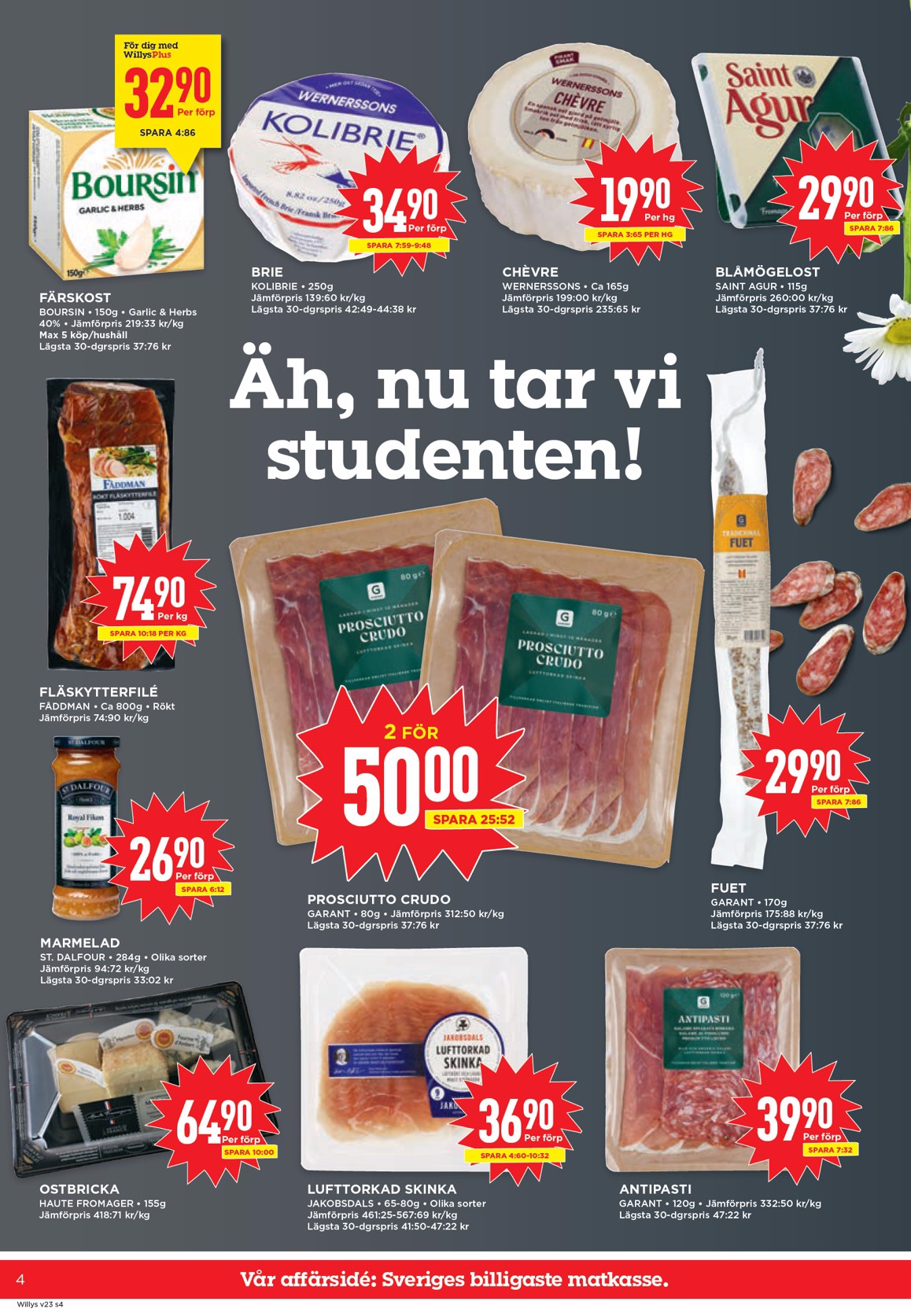 willy-s - Aktuellt Willy's reklamblad från måndag, 01/06/2026 till söndag, 07/06/2026 - page: 4