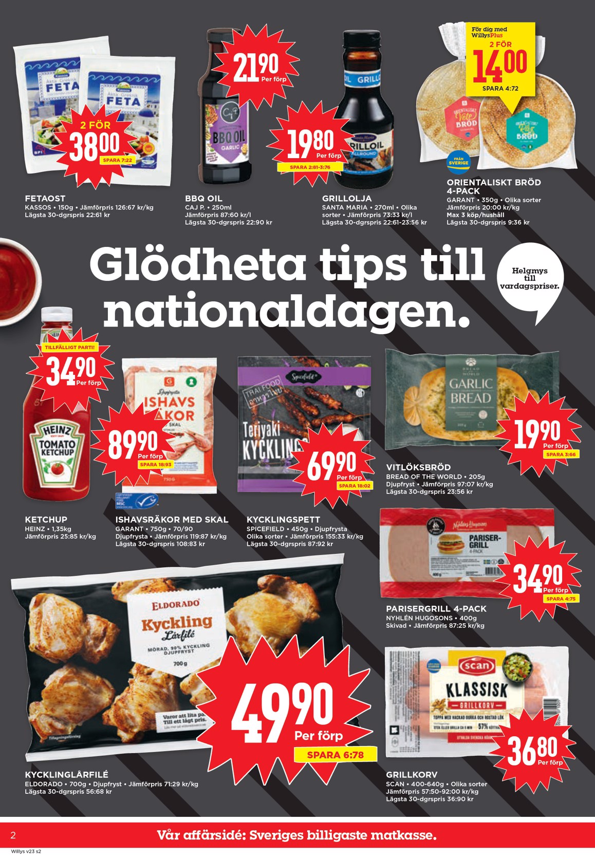 willy-s - Aktuellt Willy's reklamblad från måndag, 01/06/2026 till söndag, 07/06/2026 - page: 2