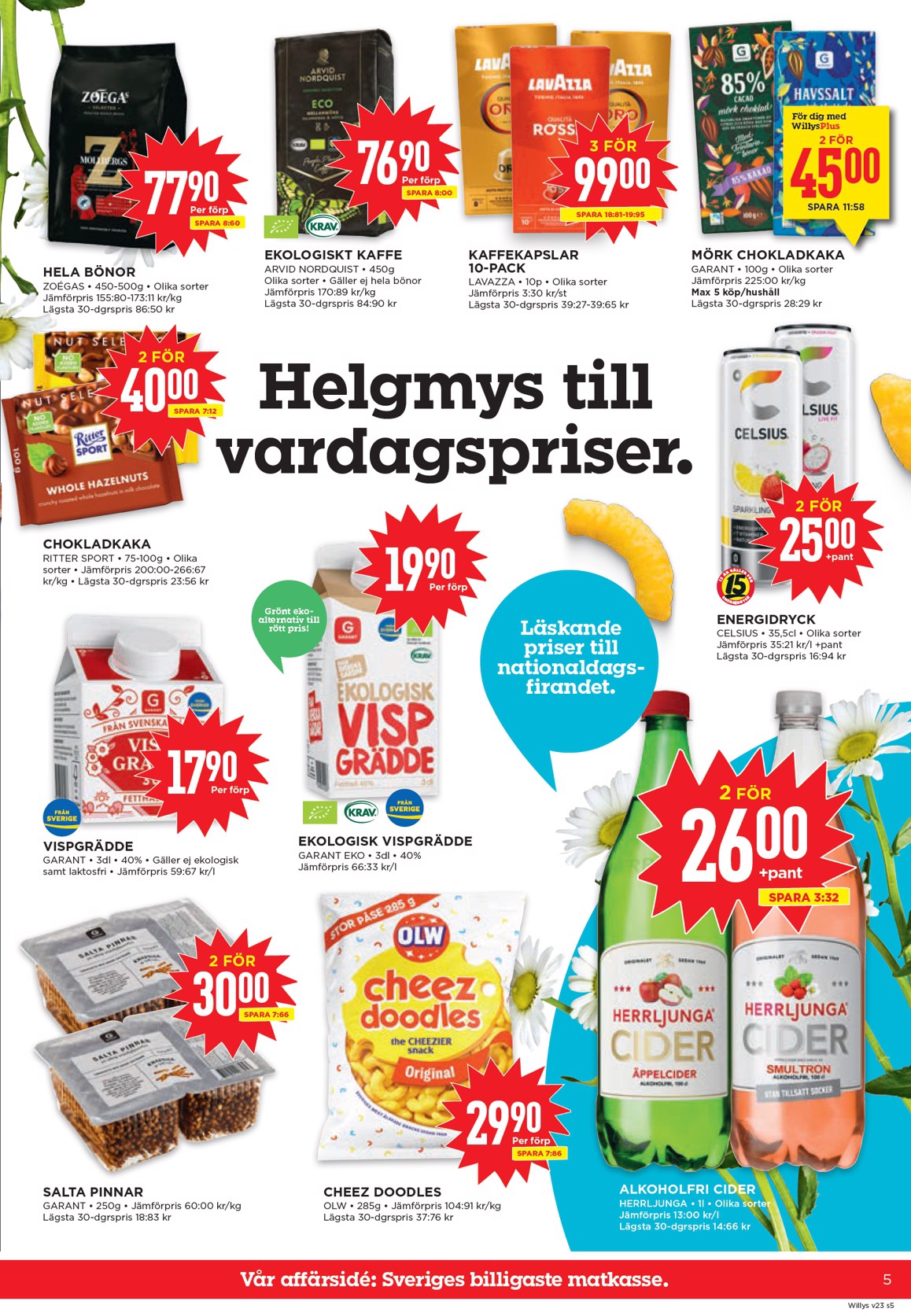 willy-s - Aktuellt Willy's reklamblad från måndag, 01/06/2026 till söndag, 07/06/2026 - page: 5