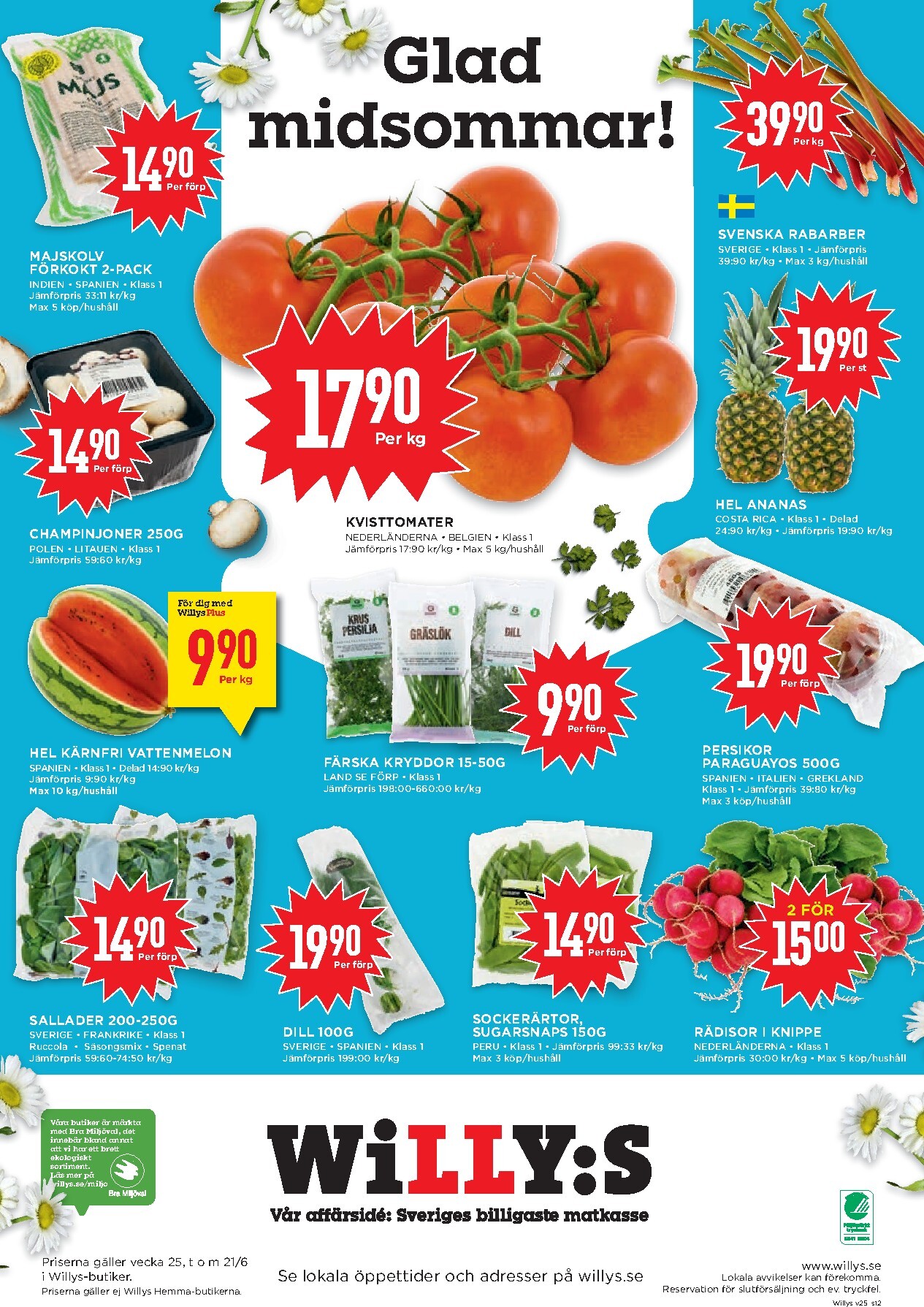 willy-s - Aktuellt Willy's reklamblad från måndag, 15/06/2026 till söndag, 21/06/2026 - page: 12