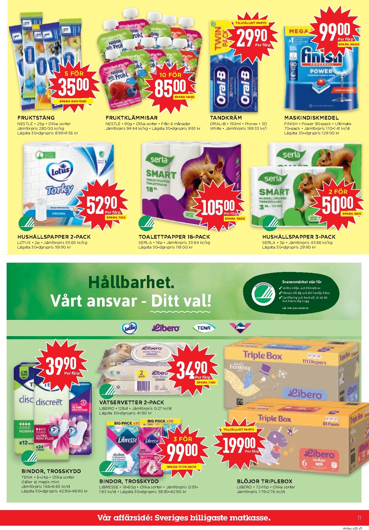 willy-s - Aktuellt Willy's reklamblad från måndag, 15/06/2026 till söndag, 21/06/2026 - page: 11
