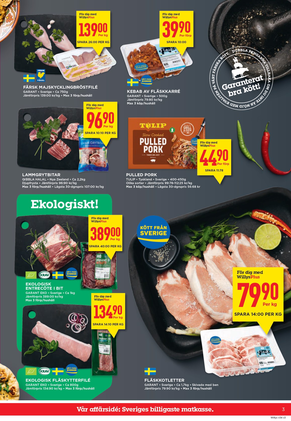 willy-s - Aktuellt Willy's reklamblad från måndag, 17/08/2026 till söndag, 23/08/2026 - page: 3