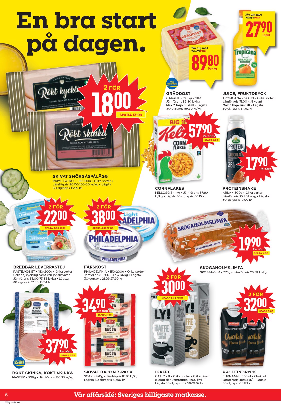 willy-s - Aktuellt Willy's reklamblad från måndag, 17/08/2026 till söndag, 23/08/2026 - page: 6