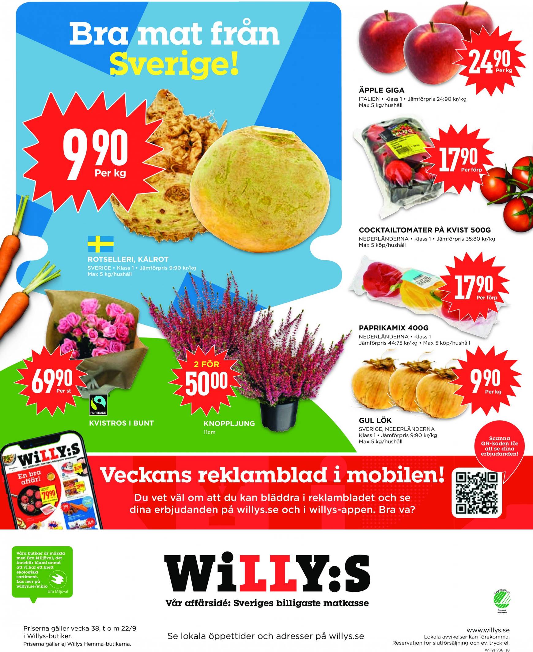 willy-s - Willy's-reklambladet giltigt från 16.09. - 22.09. - page: 8