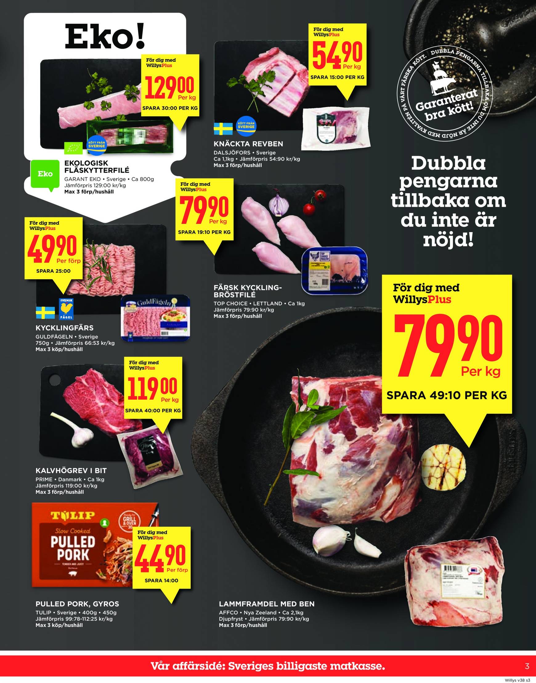 willy-s - Willy's-reklambladet giltigt från 16.09. - 22.09. - page: 3