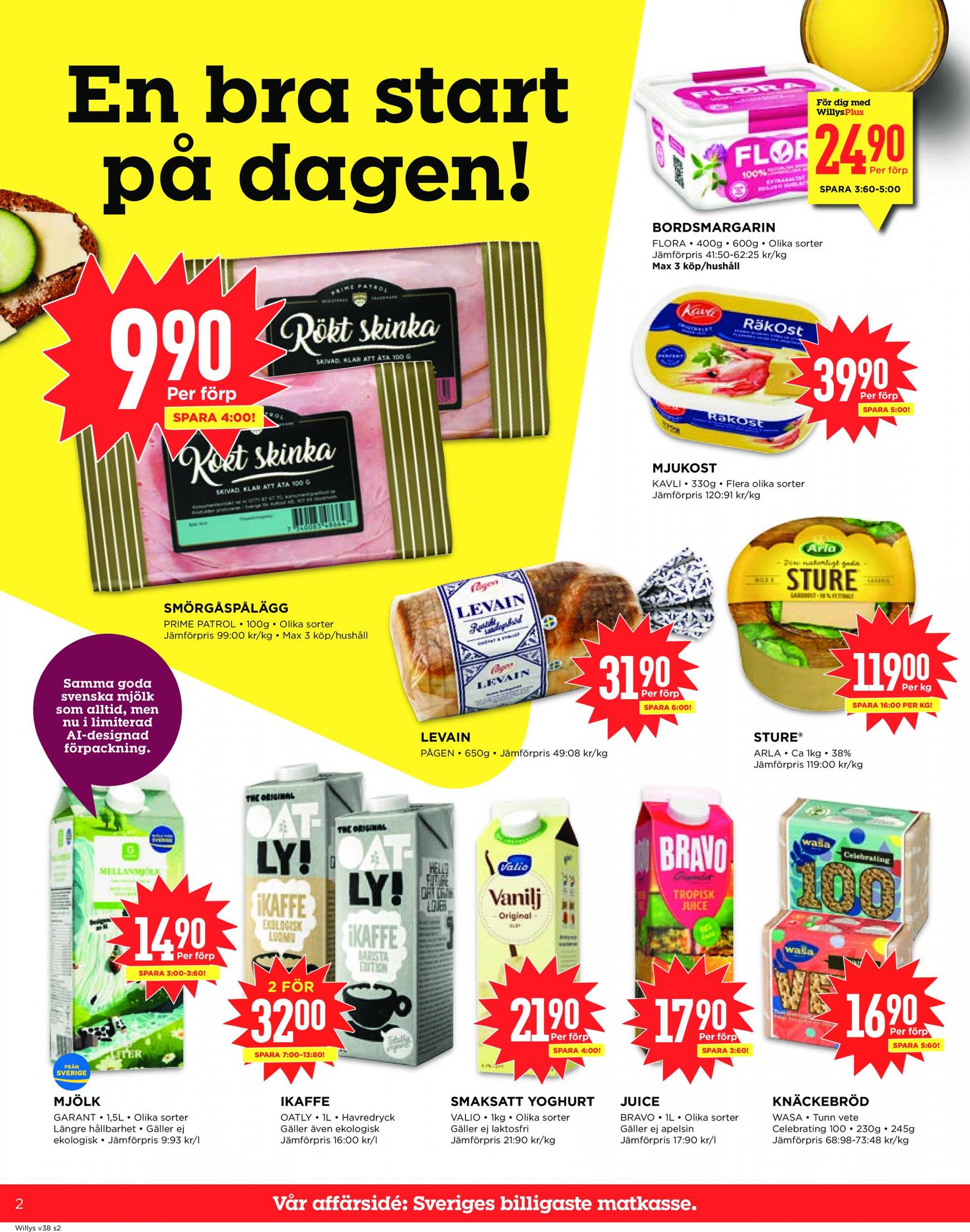 willy-s - Willy's-reklambladet giltigt från 16.09. - 22.09. - page: 2