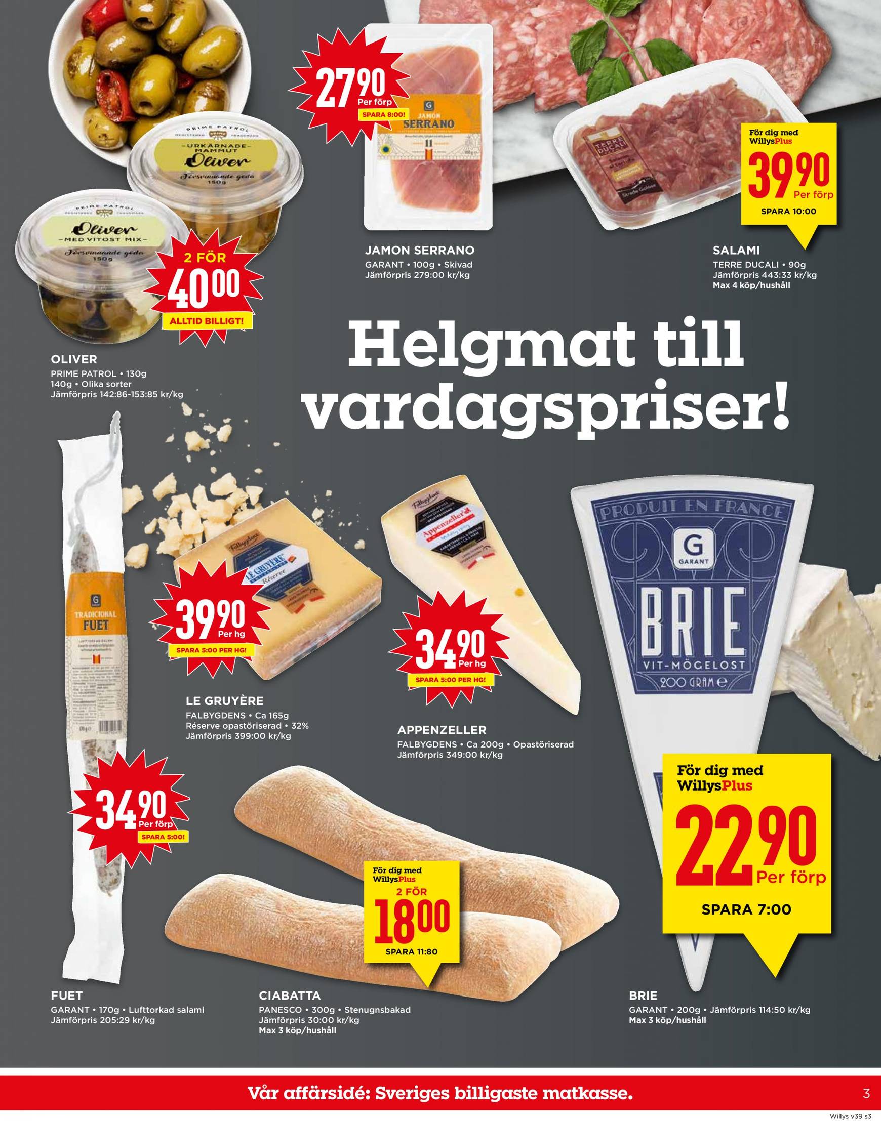 willy-s - Willy's-reklambladet giltigt från 23.09. - 29.09. - page: 3