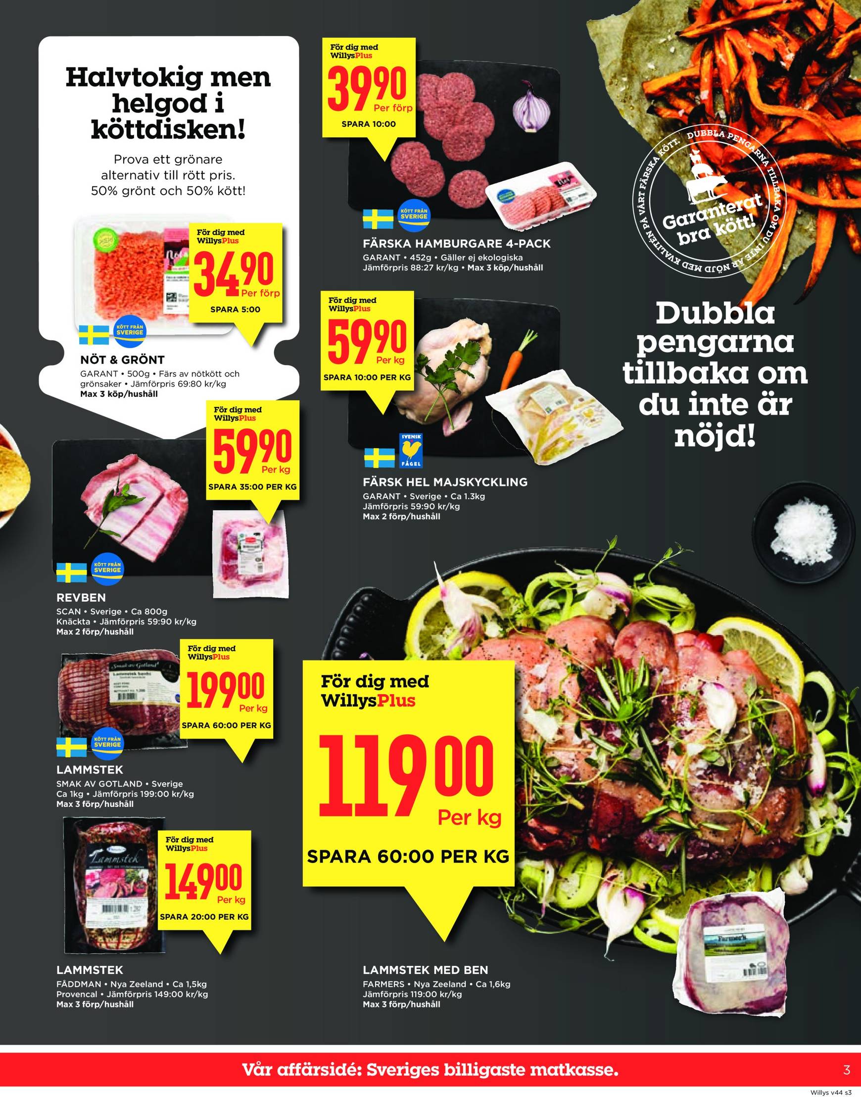 willy-s - Willy's-reklambladet är giltigt från 28.10. - 03.11. - page: 3