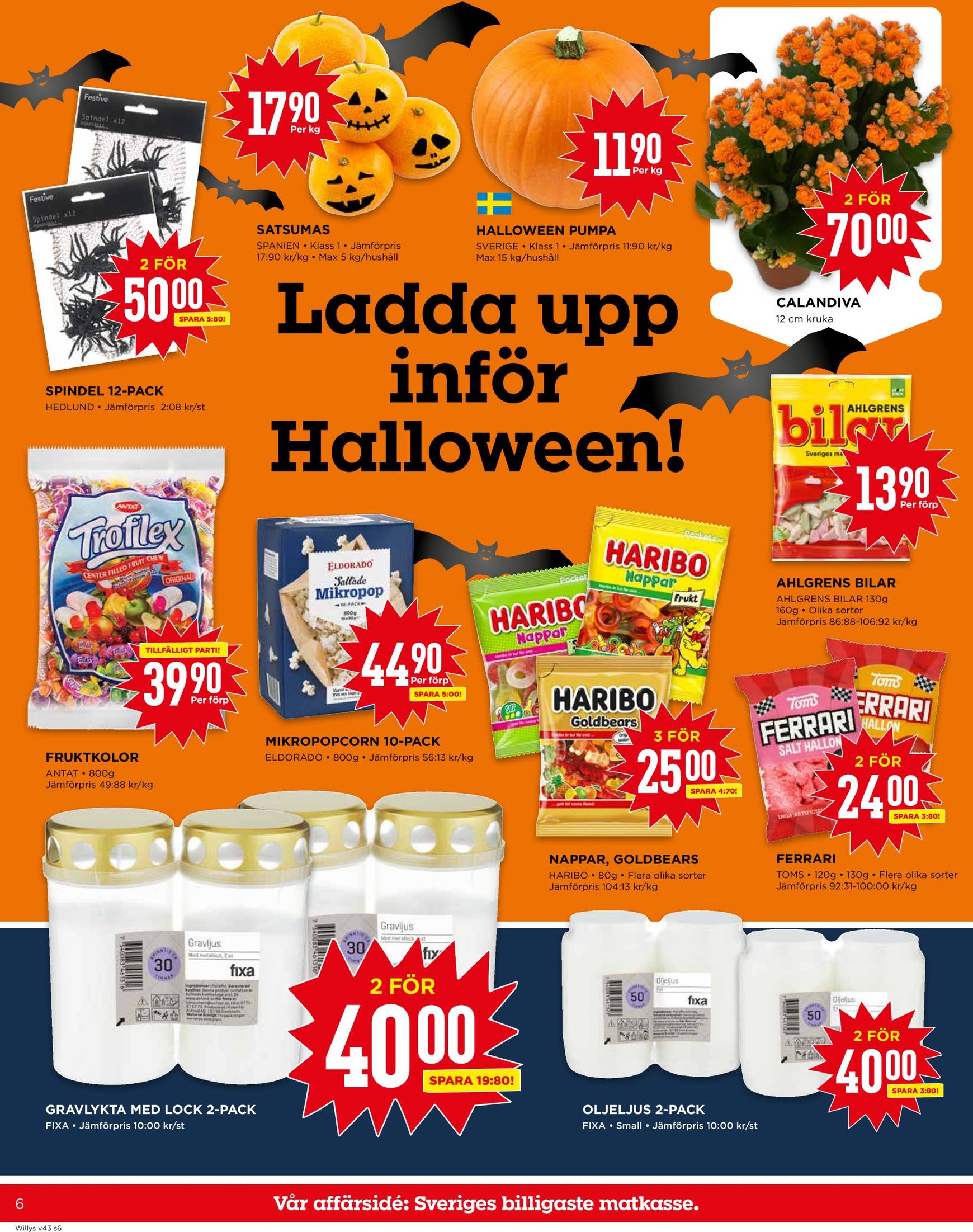 willy-s - Willy's-reklambladet är giltigt från 21.10. - 27.10. - page: 6