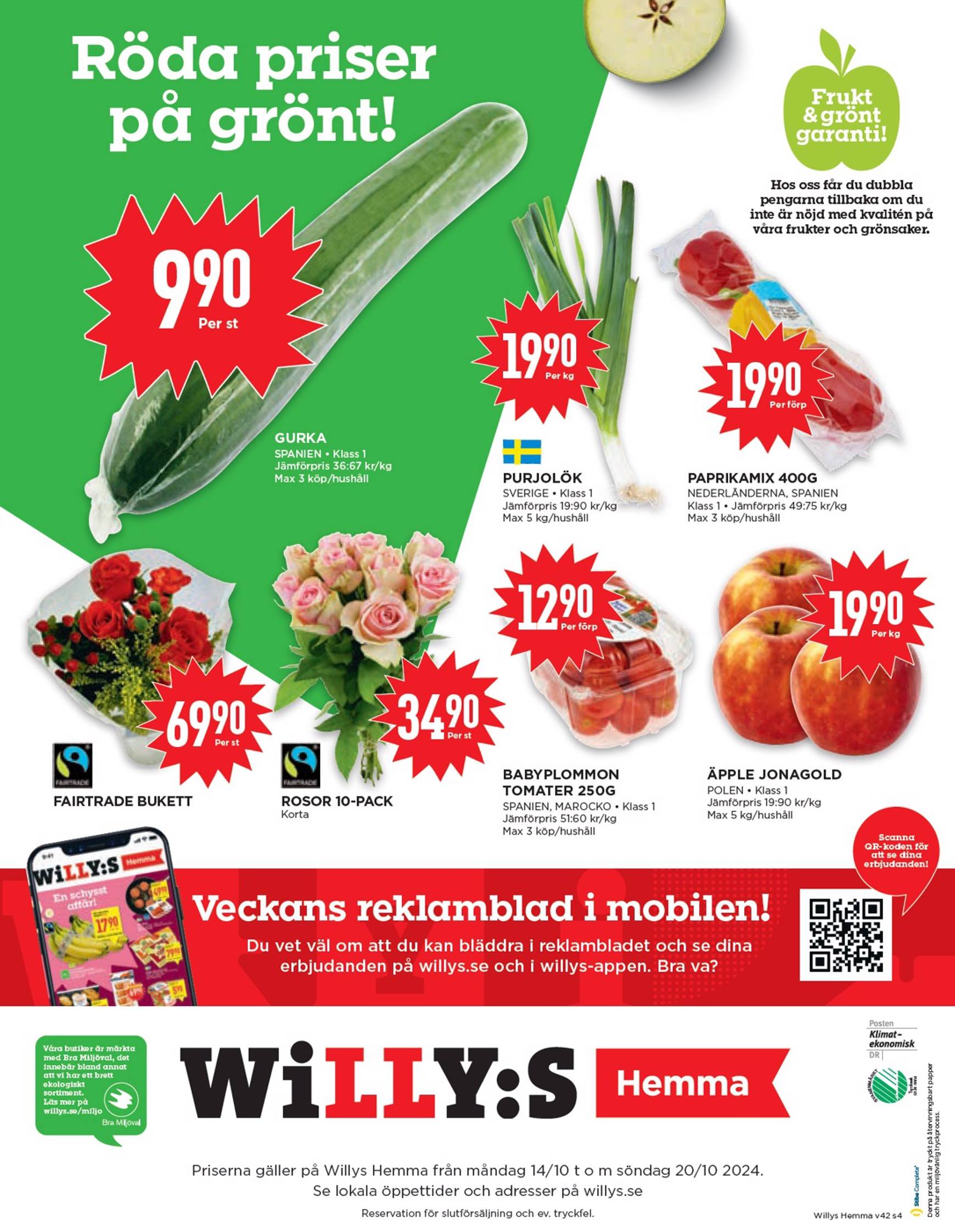 willy-s - Willy's - Hemma-reklambladet är giltigt från 14.10. - 20.10. - page: 4