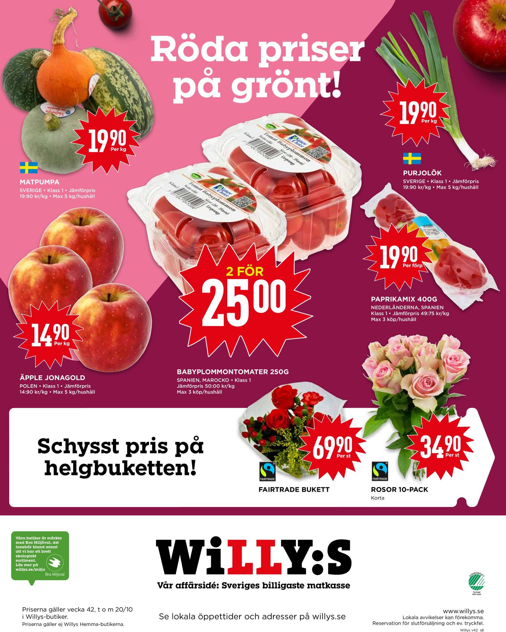 willy-s - Willy's-reklambladet är giltigt från 14.10. - 20.10. - page: 8