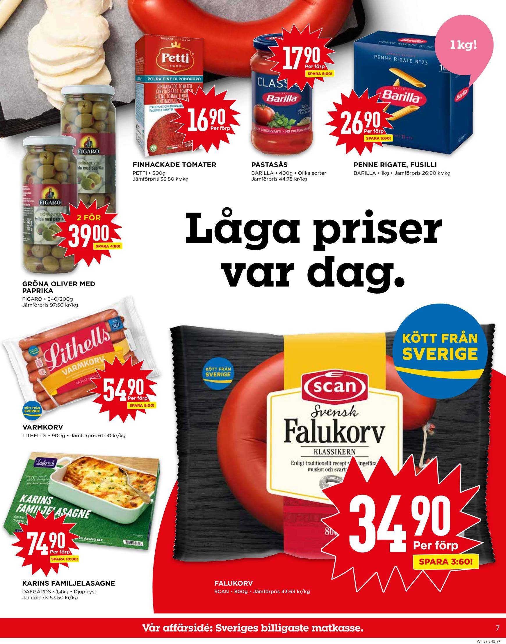 willy-s - Willy's-reklambladet är giltigt från 04.11. - 10.11. - page: 7