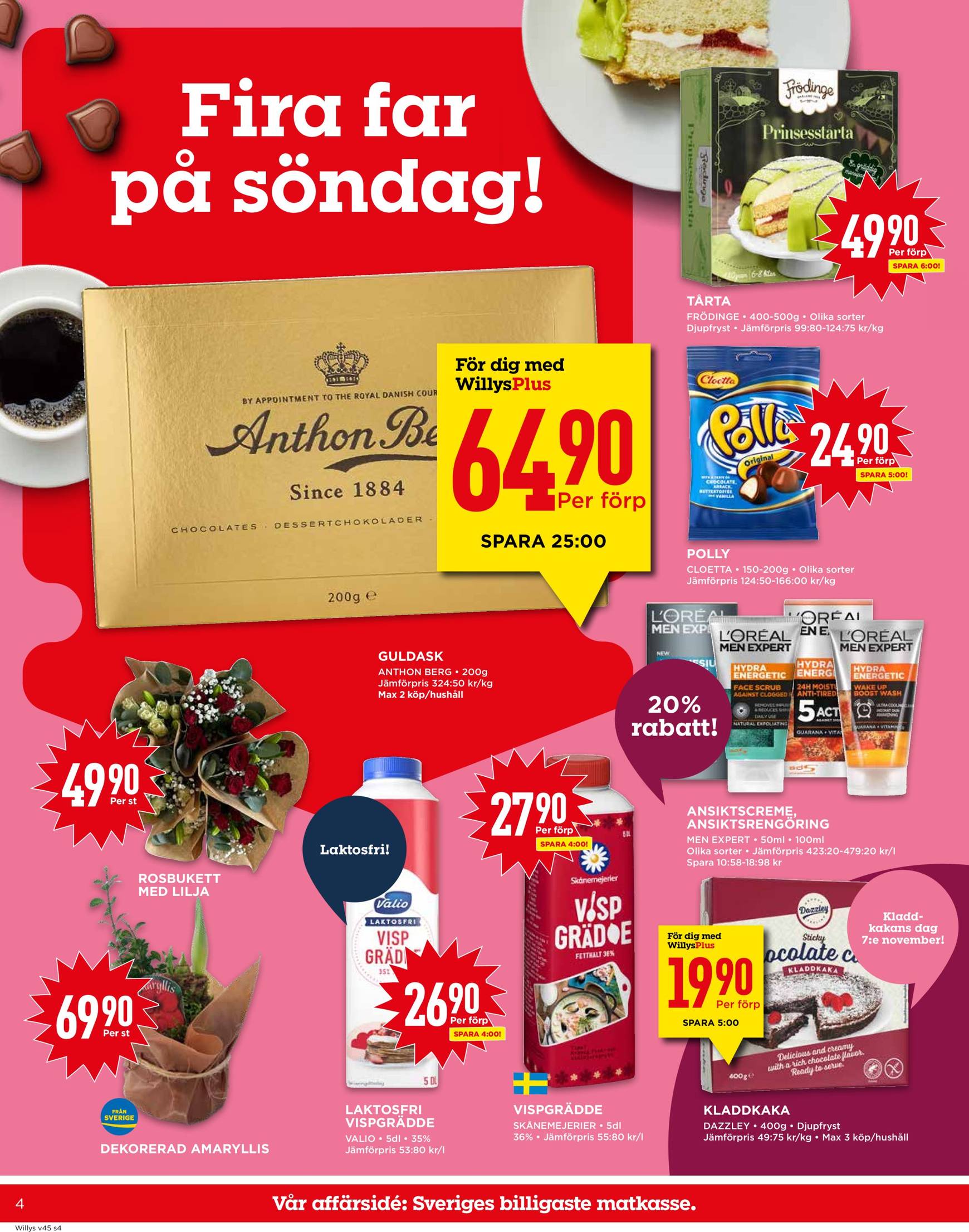 willy-s - Willy's-reklambladet är giltigt från 04.11. - 10.11. - page: 4