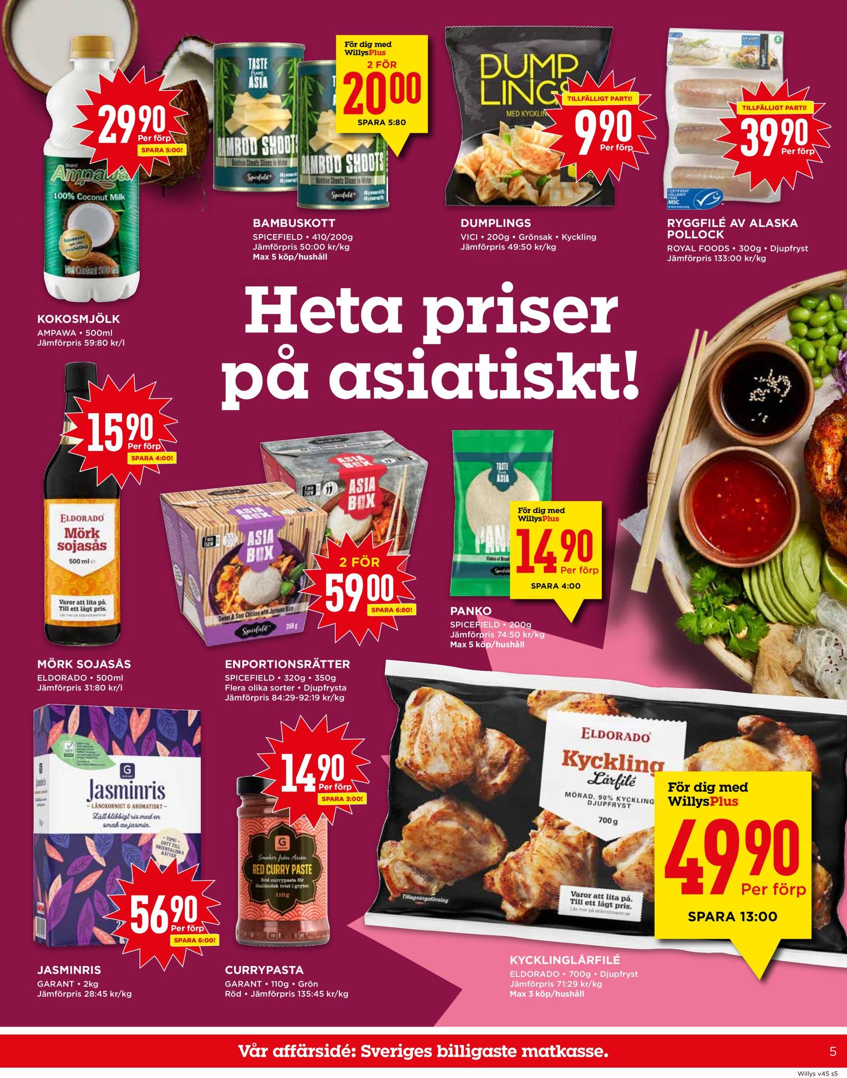 willy-s - Willy's-reklambladet är giltigt från 04.11. - 10.11. - page: 5