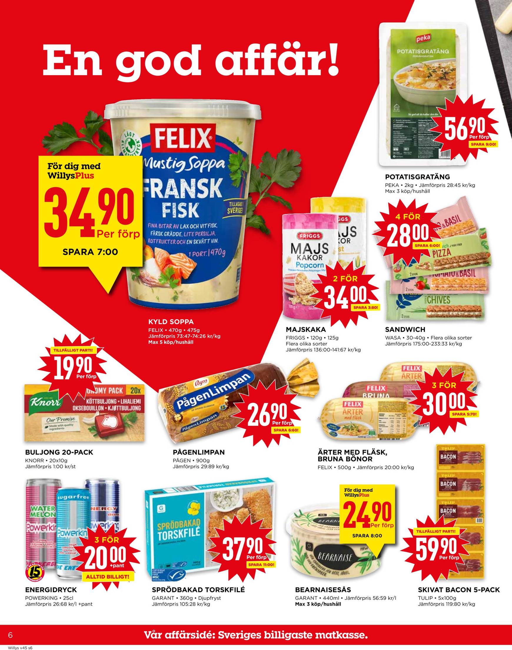 willy-s - Willy's-reklambladet är giltigt från 04.11. - 10.11. - page: 6