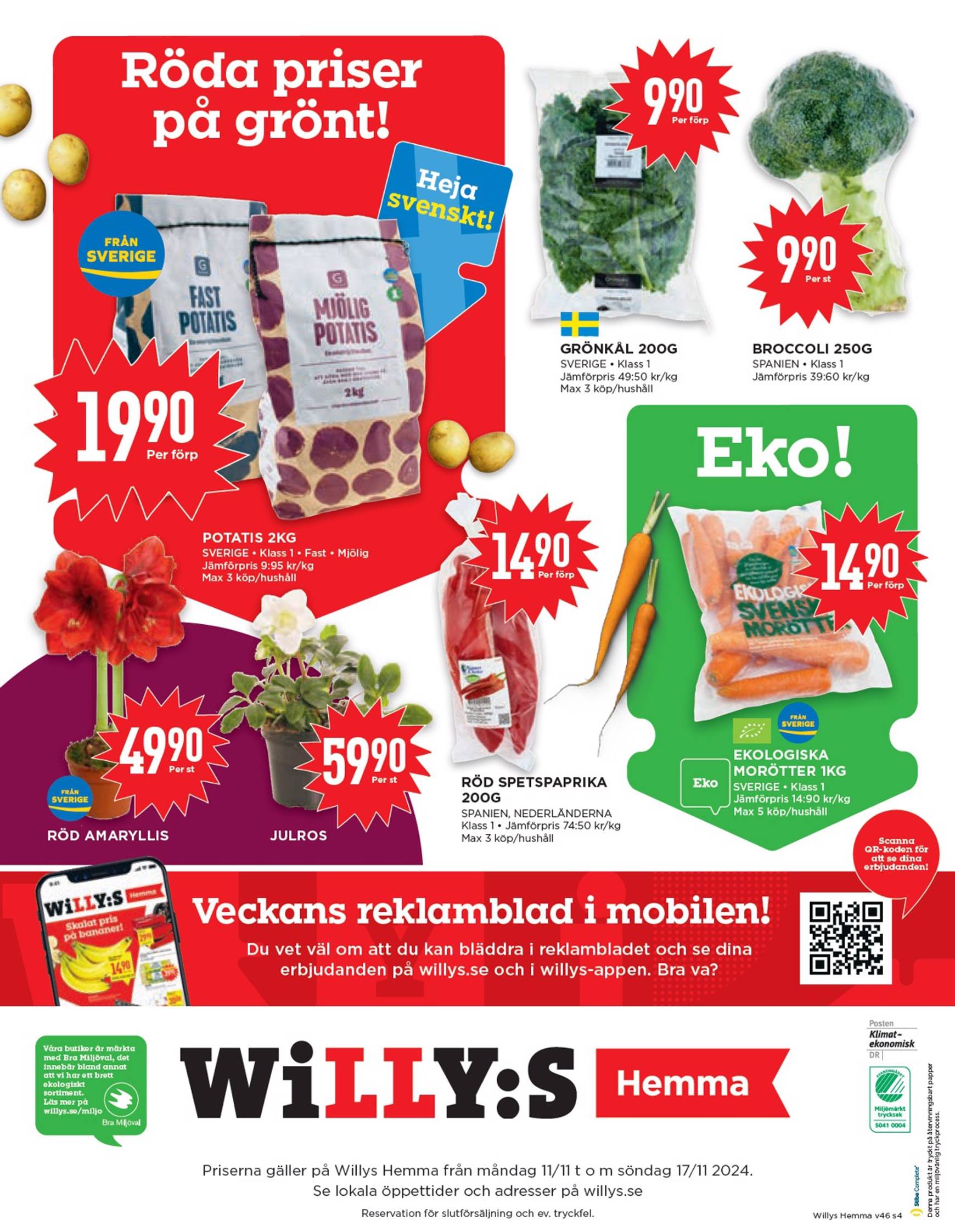 willy-s - Willy's - Hemma-reklambladet är giltigt från 11.11. - 17.11. - page: 4