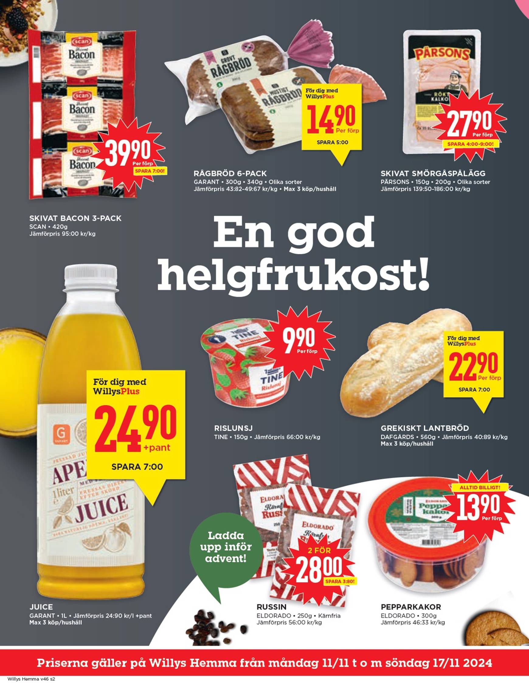 willy-s - Willy's - Hemma-reklambladet är giltigt från 11.11. - 17.11. - page: 2