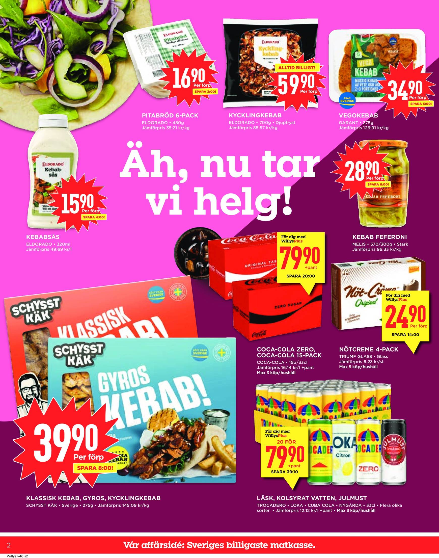 willy-s - Willy's-reklambladet är giltigt från 11.11. - 17.11. - page: 2