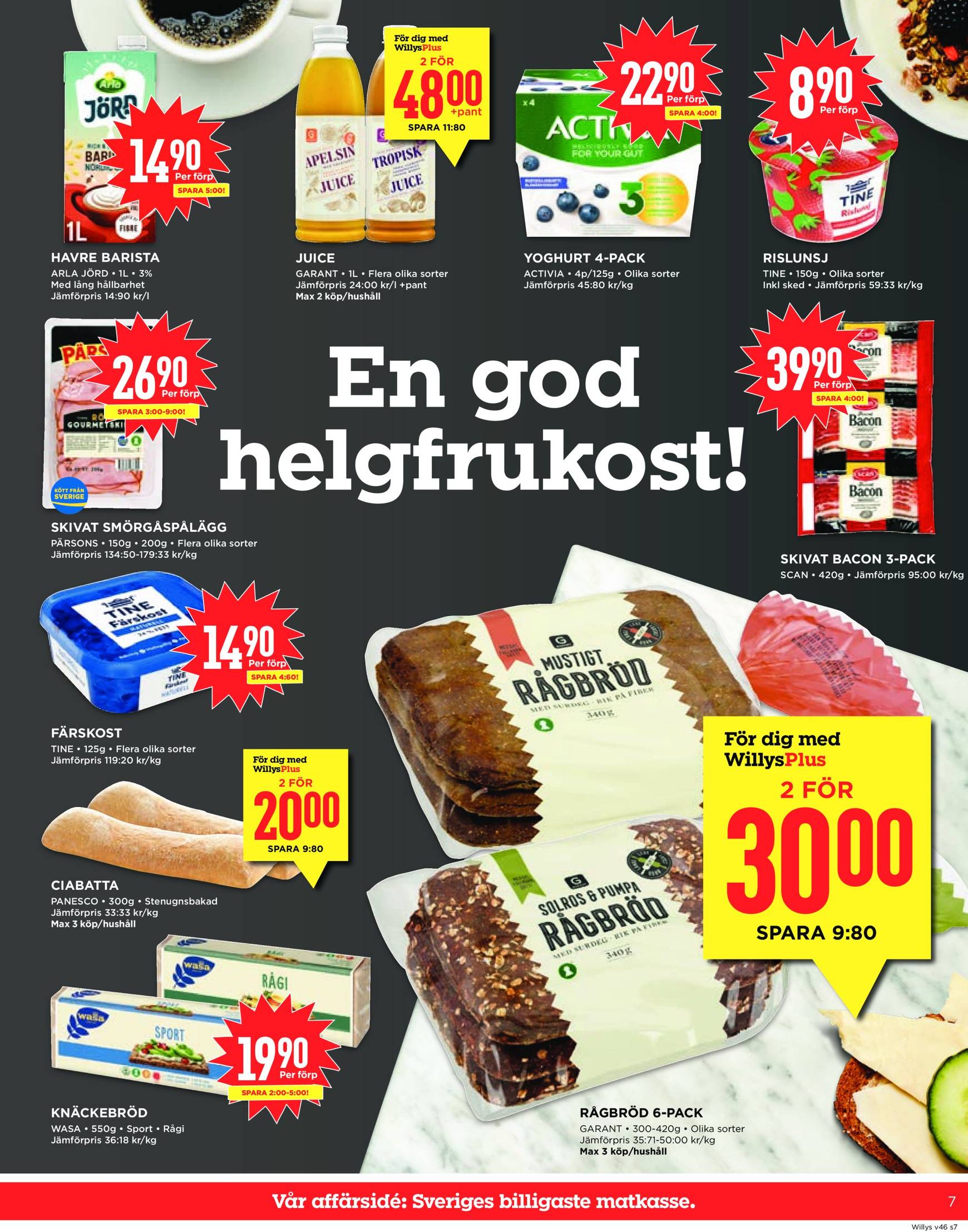 willy-s - Willy's-reklambladet är giltigt från 11.11. - 17.11. - page: 7