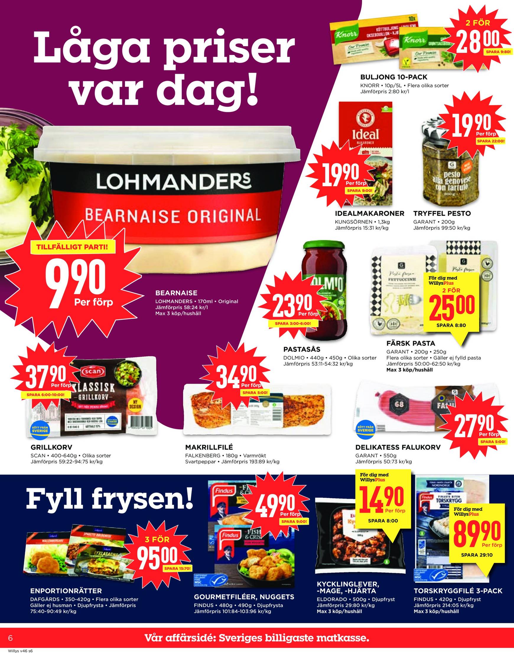 willy-s - Willy's-reklambladet är giltigt från 11.11. - 17.11. - page: 6