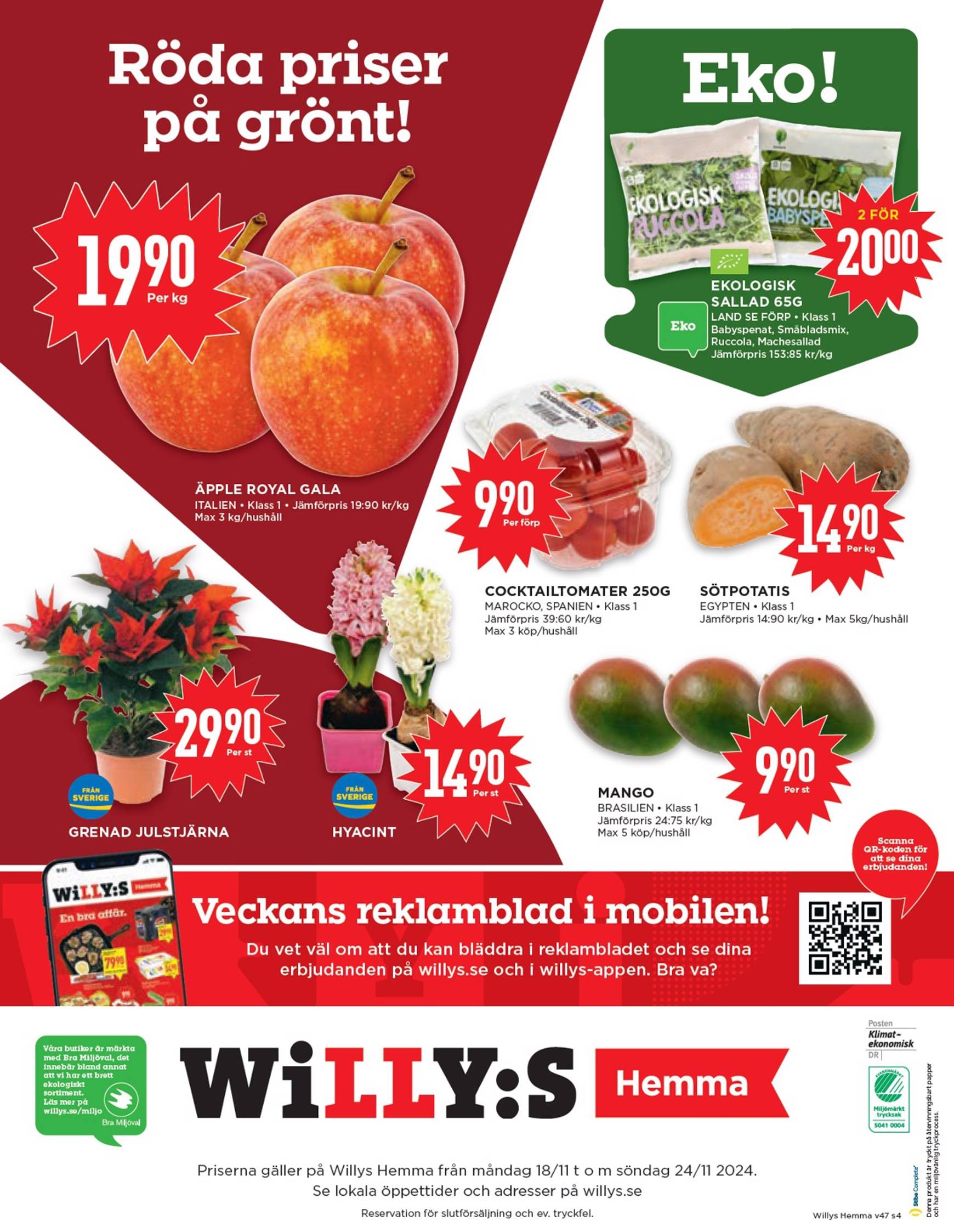 willy-s - Willy's - Hemma-reklambladet är giltigt från 18.11. - 24.11. - page: 4