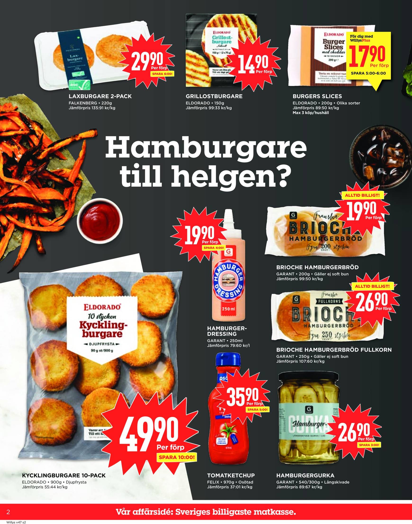 willy-s - Willy's-reklambladet är giltigt från 18.11. - 24.11. - page: 2