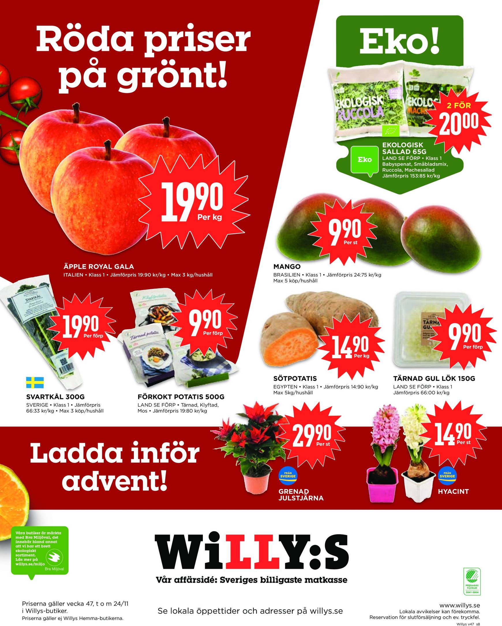 willy-s - Willy's-reklambladet är giltigt från 18.11. - 24.11. - page: 8