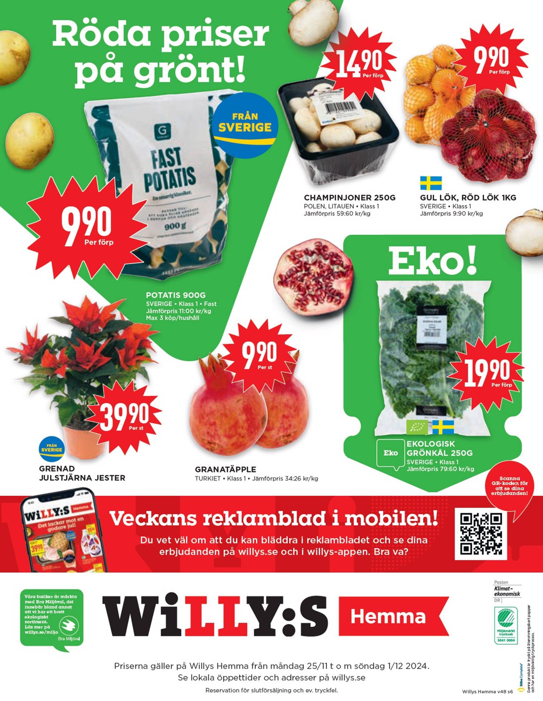 willy-s - Willy's - Hemma-reklambladet är giltigt från 25/11 - 01/12 - page: 6