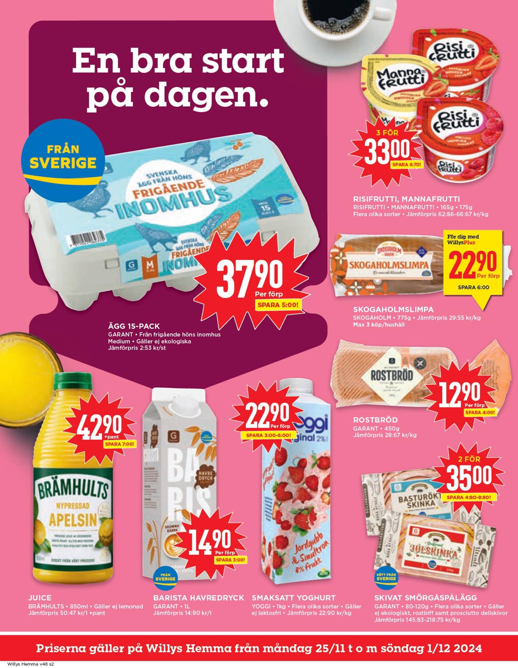 willy-s - Willy's - Hemma-reklambladet är giltigt från 25/11 - 01/12 - page: 2