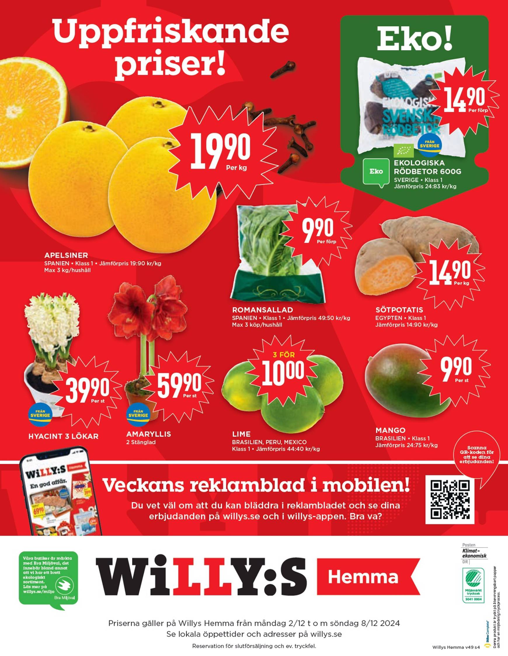 willy-s - Willy's - Hemma-reklambladet är giltigt från 02/12 - 08/12 - page: 4