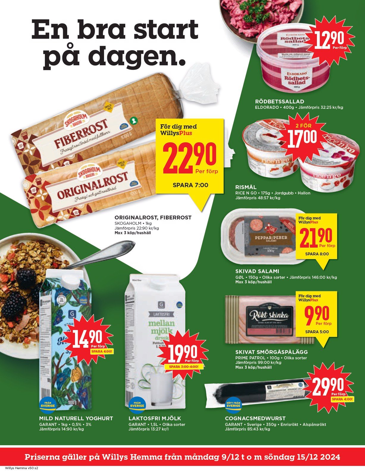 willy-s - Willy's - Hemma-reklambladet giltigt från 09/12 - 15/12 - page: 2