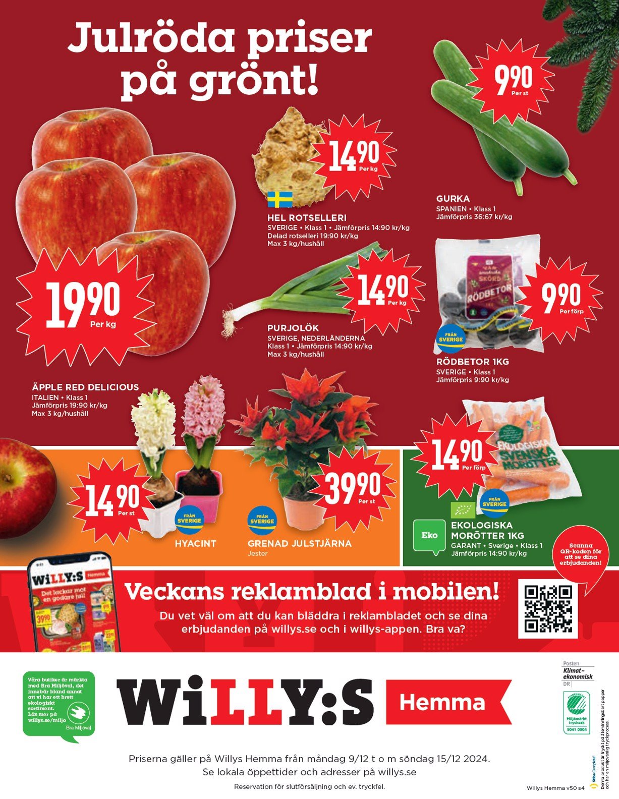 willy-s - Willy's - Hemma-reklambladet giltigt från 09/12 - 15/12 - page: 4