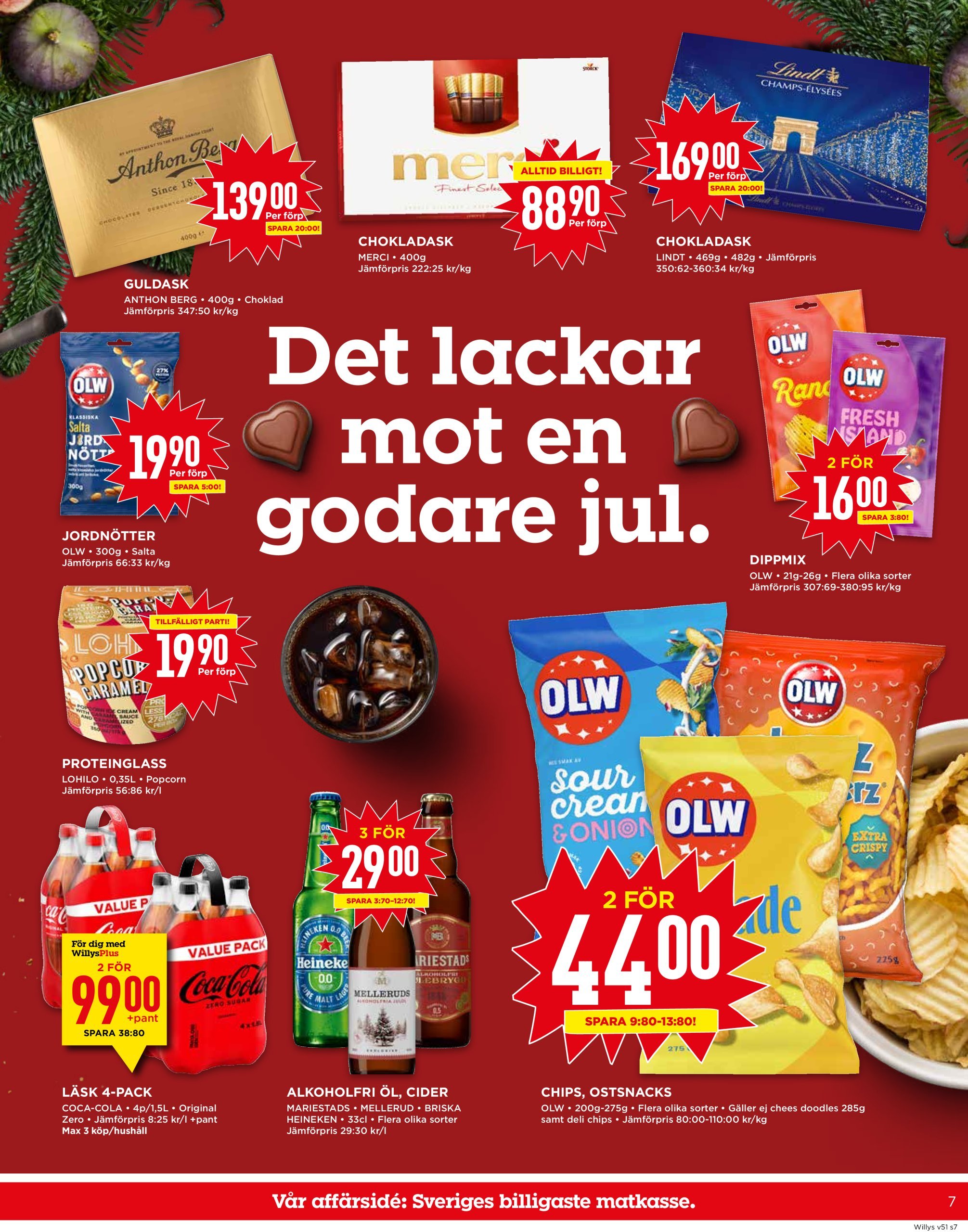 willy-s - Willy's-reklambladet giltigt från 16/12 - 25/12 - page: 7