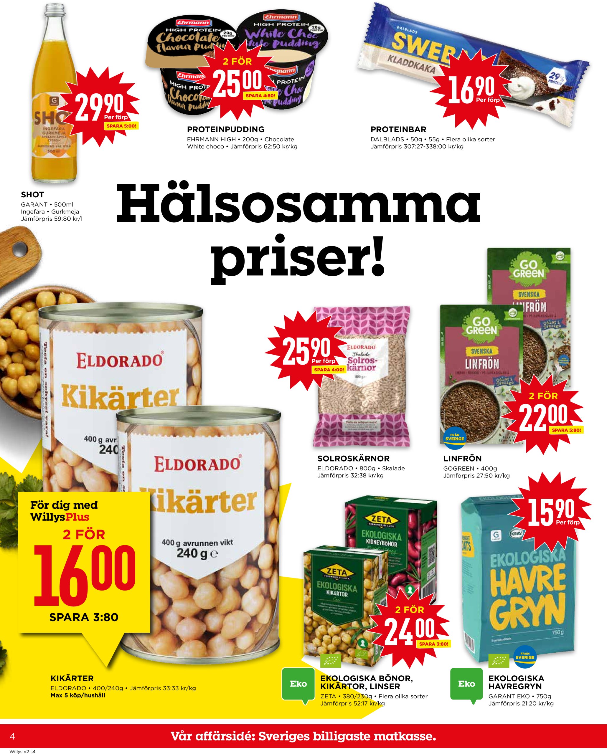 willy-s - Willy's-reklambladet giltigt från 06/01 - 12/01 - page: 4