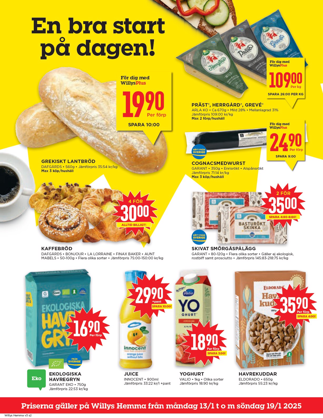 willy-s - Willy's - Hemma-reklambladet giltigt från 13/01 - 19/01 - page: 2