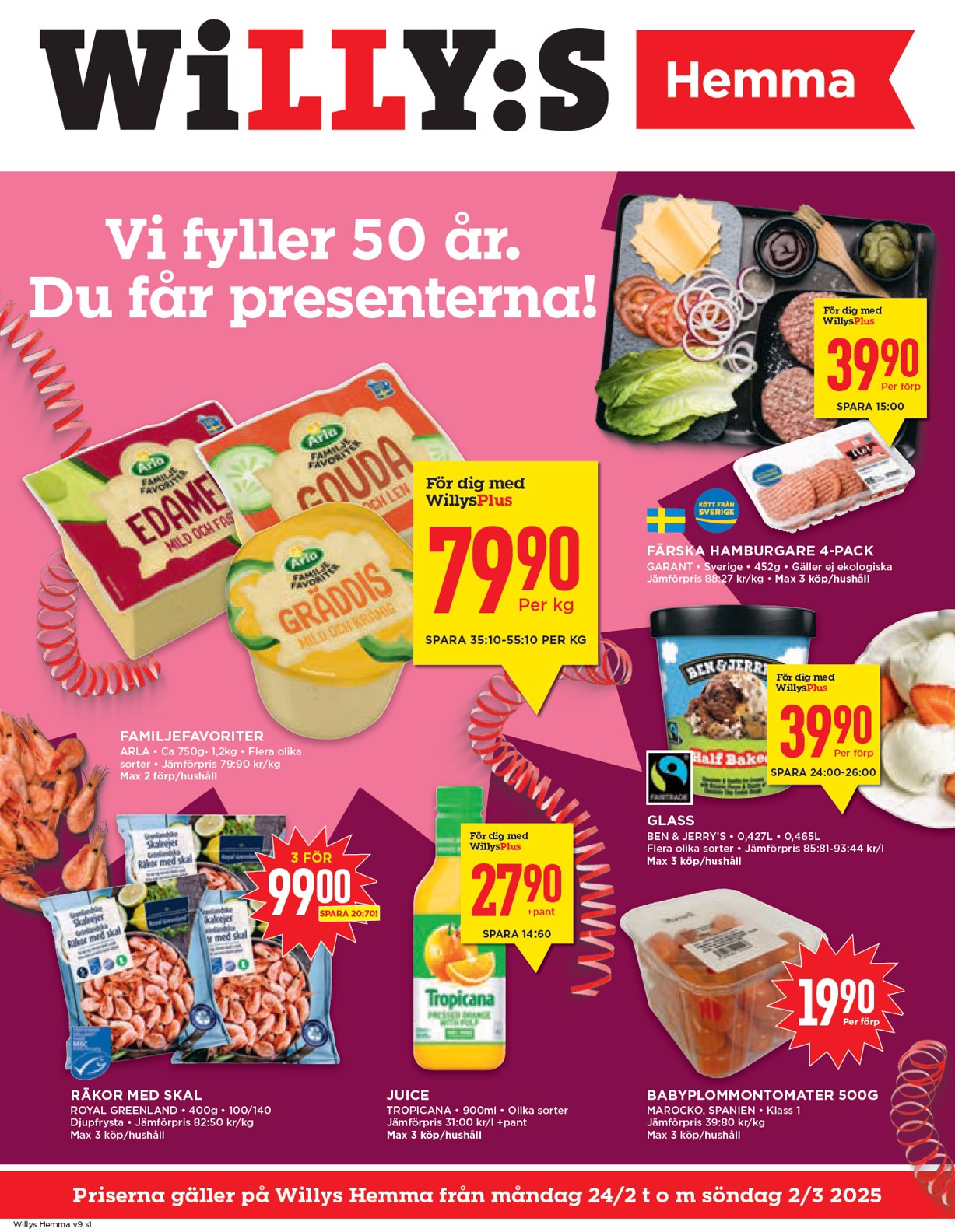 willy-s - Willy's - Hemma-reklambladet giltigt från 24/02 - 02/03