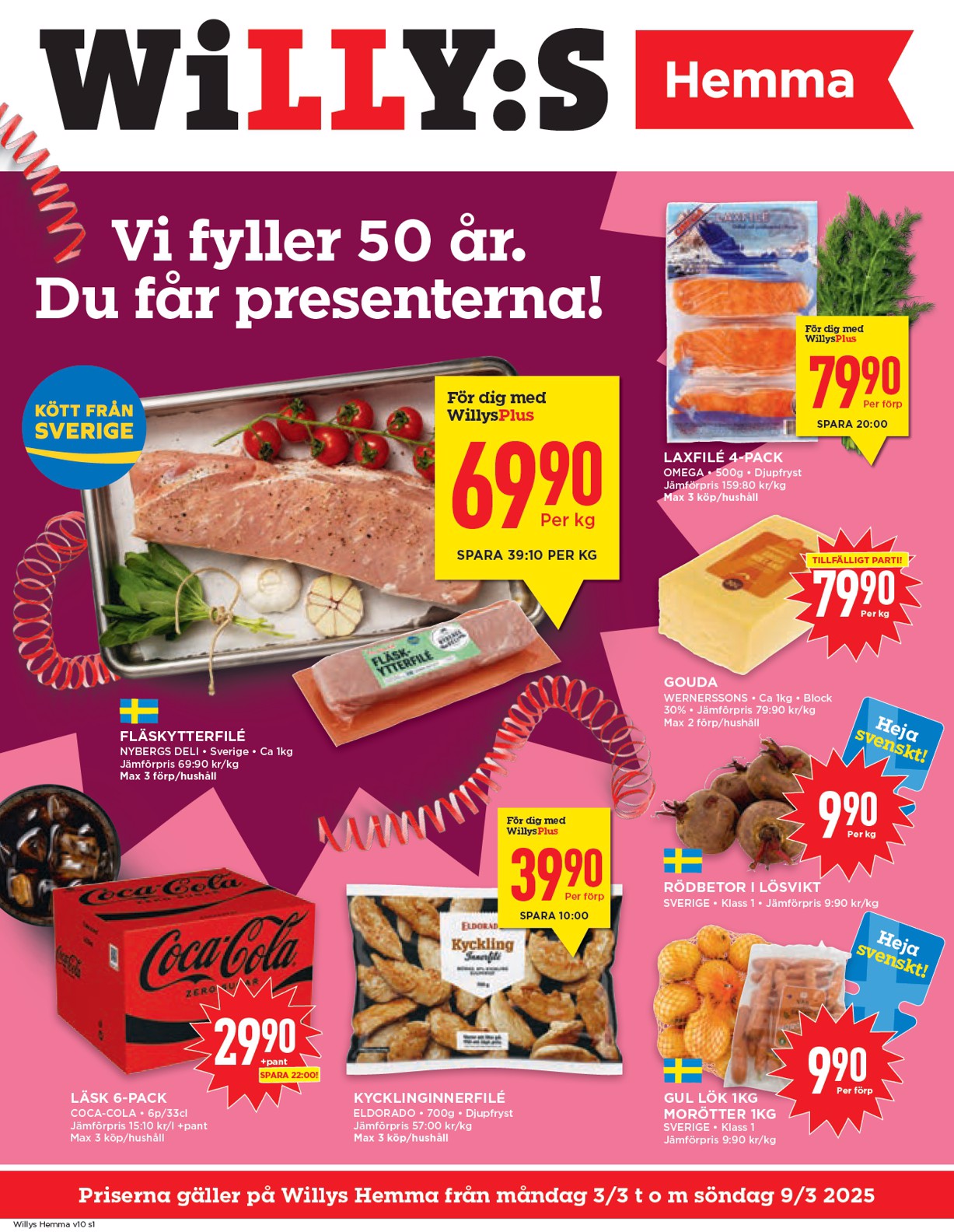 willy-s - Willy's - Hemma-reklambladet giltigt från 03/03 - 09/03