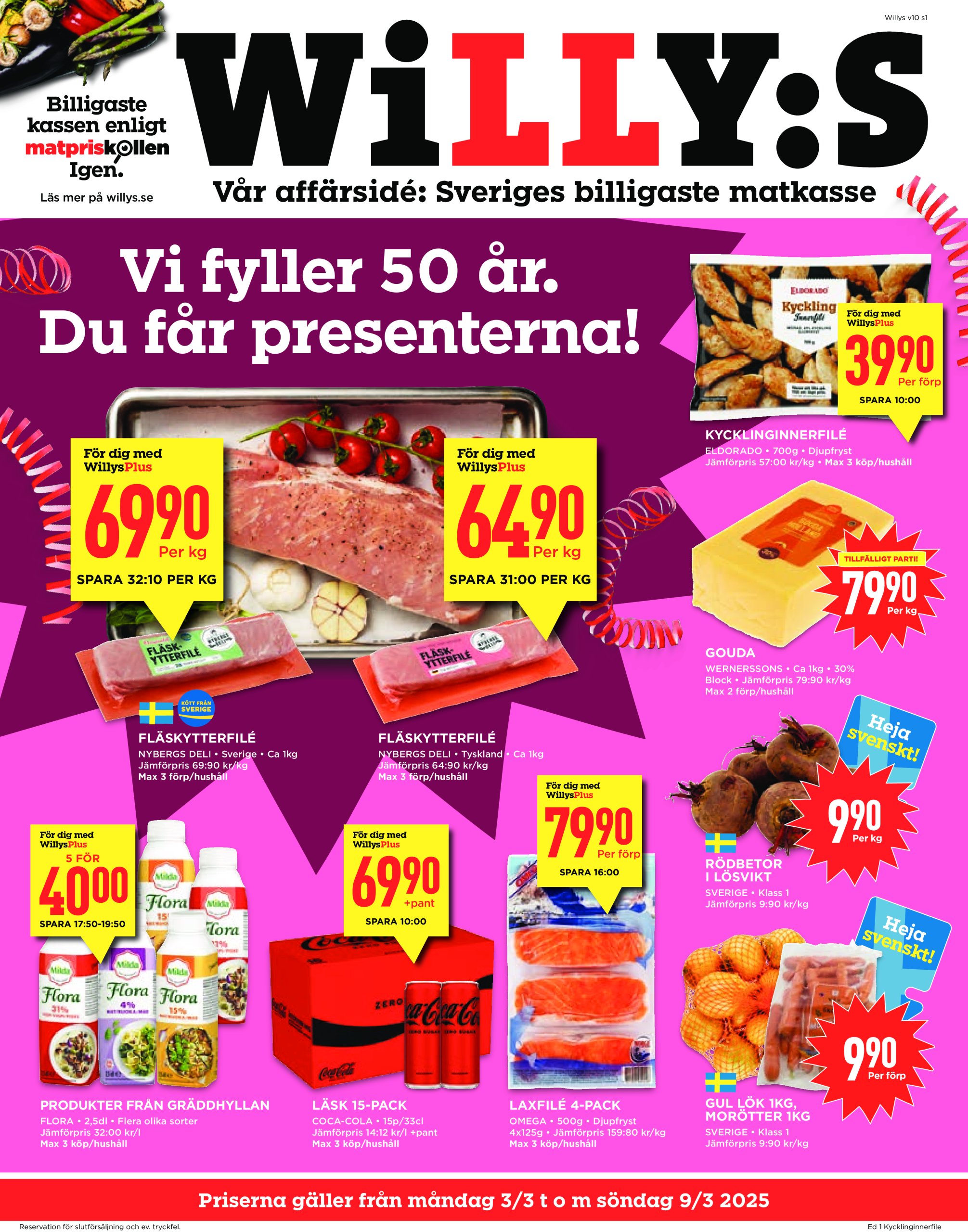 willy-s - Willy's-reklambladet giltigt från 03/03 - 09/03