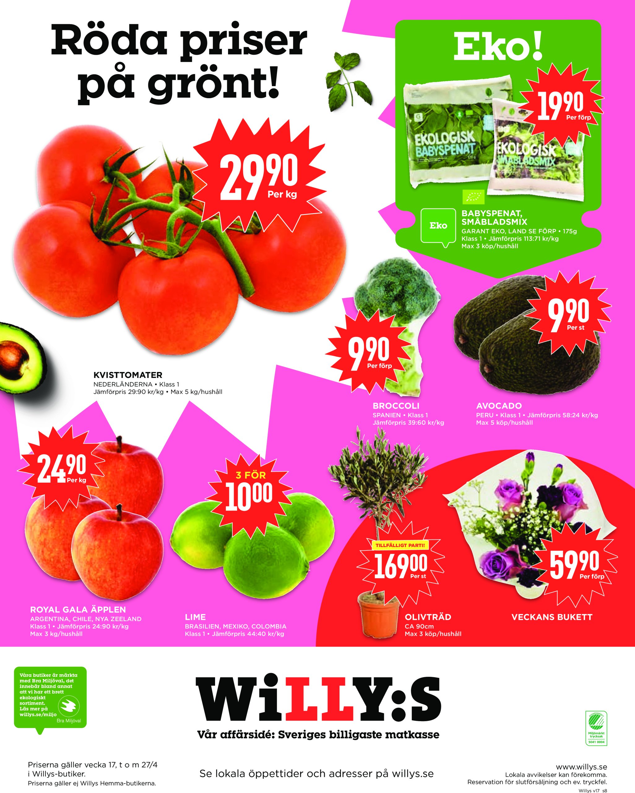 willy-s - Willy's-reklambladet giltigt från 21/04 - 27/04 - page: 8