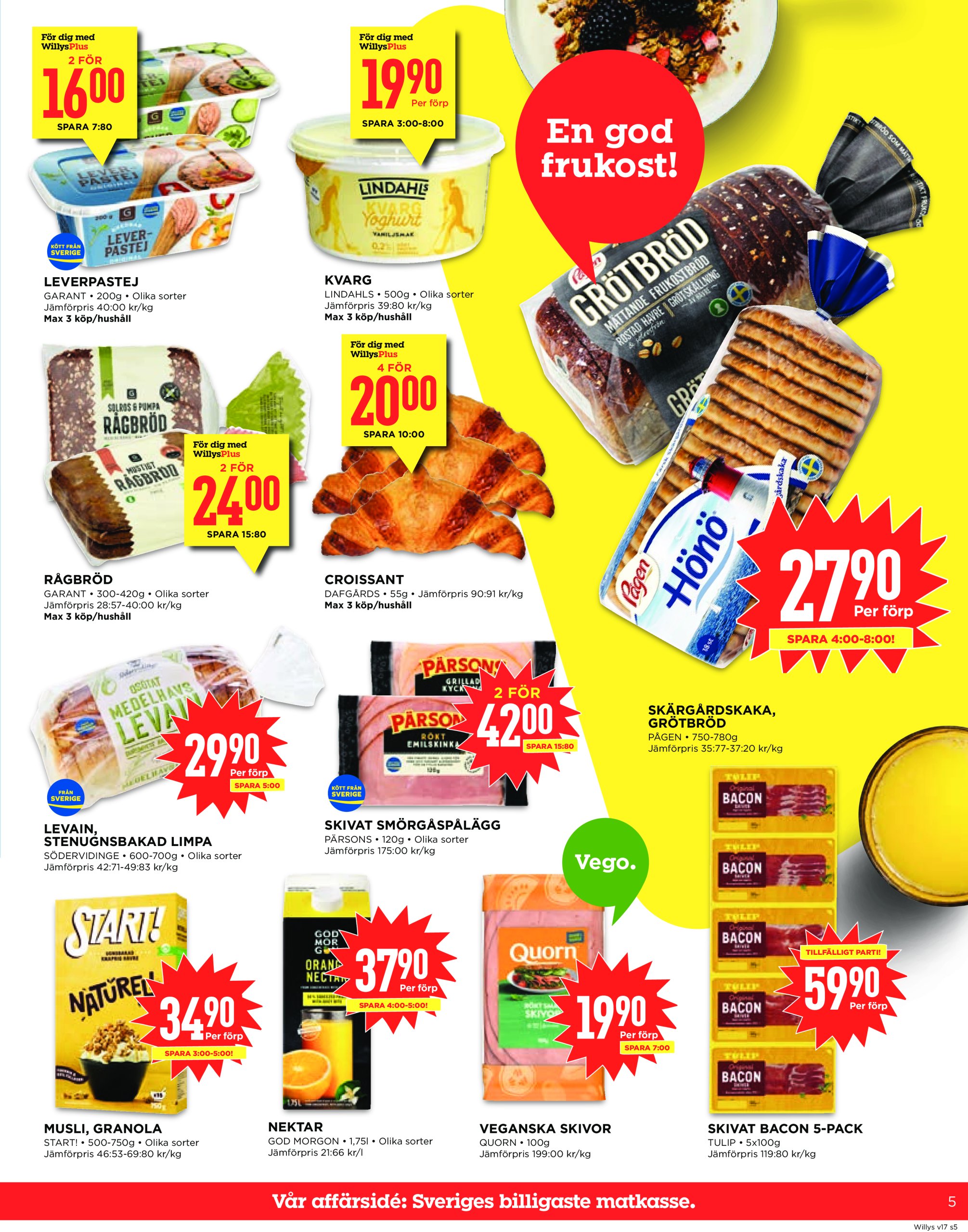willy-s - Willy's-reklambladet giltigt från 21/04 - 27/04 - page: 5