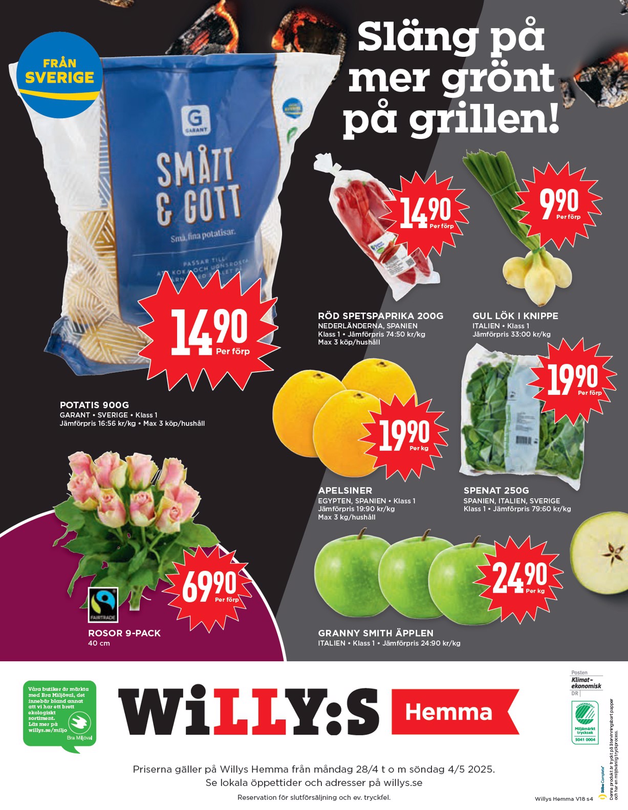 willy-s - Willy's - Hemma-reklambladet giltigt från 28/04 - 04/05 - page: 4