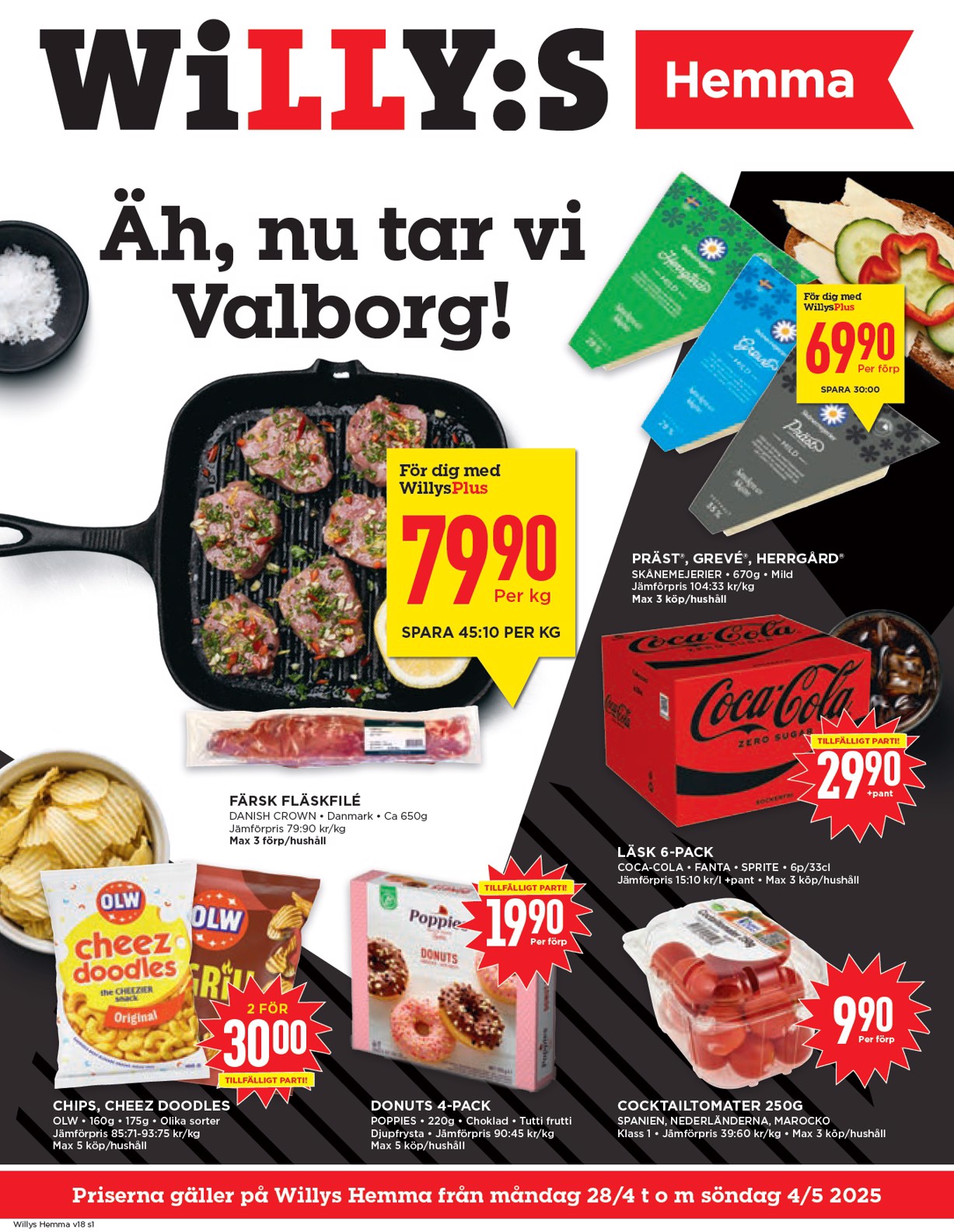 willy-s - Willy's - Hemma-reklambladet giltigt från 28/04 - 04/05