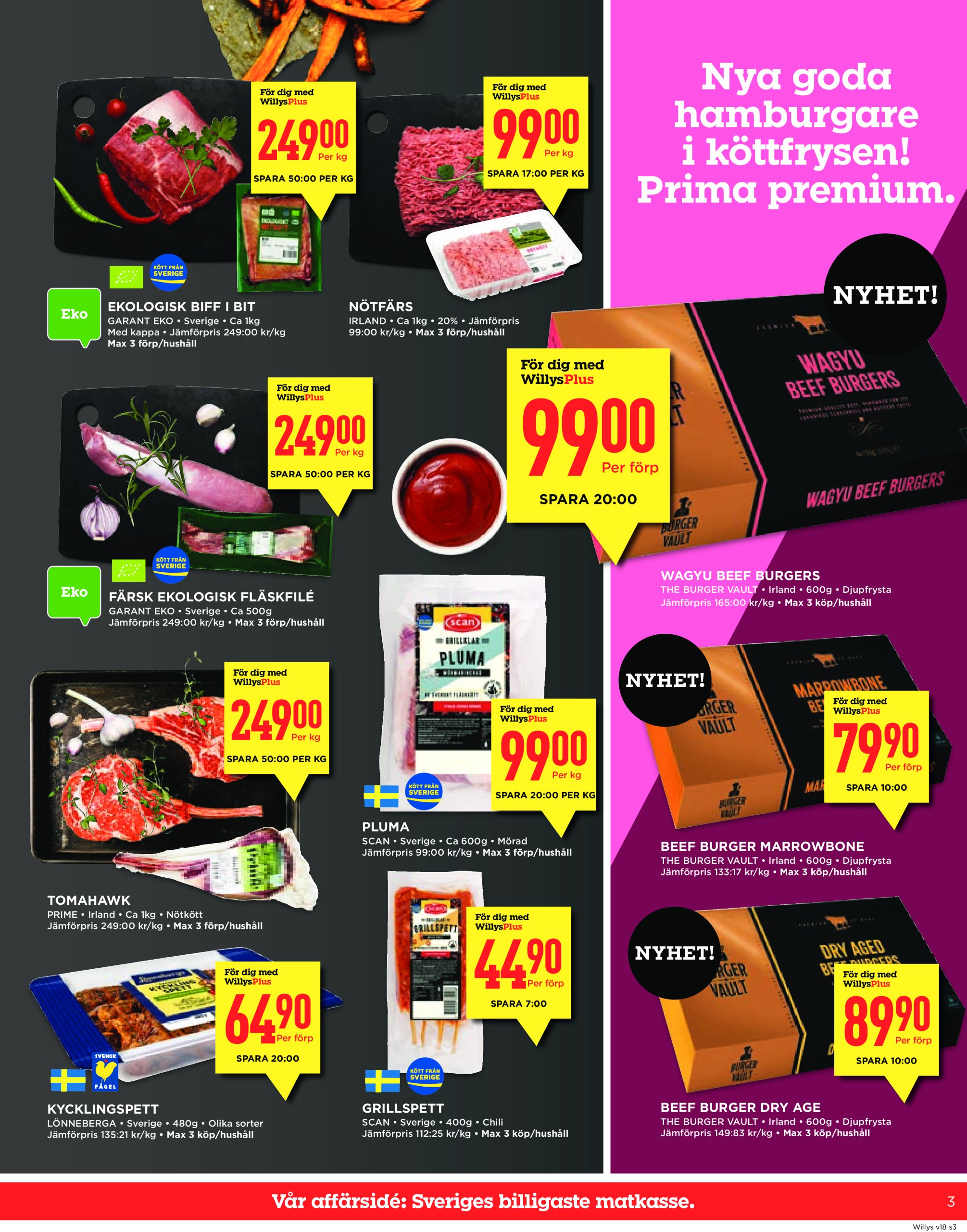 willy-s - Willy's-reklambladet giltigt från 28/04 - 04/05 - page: 3